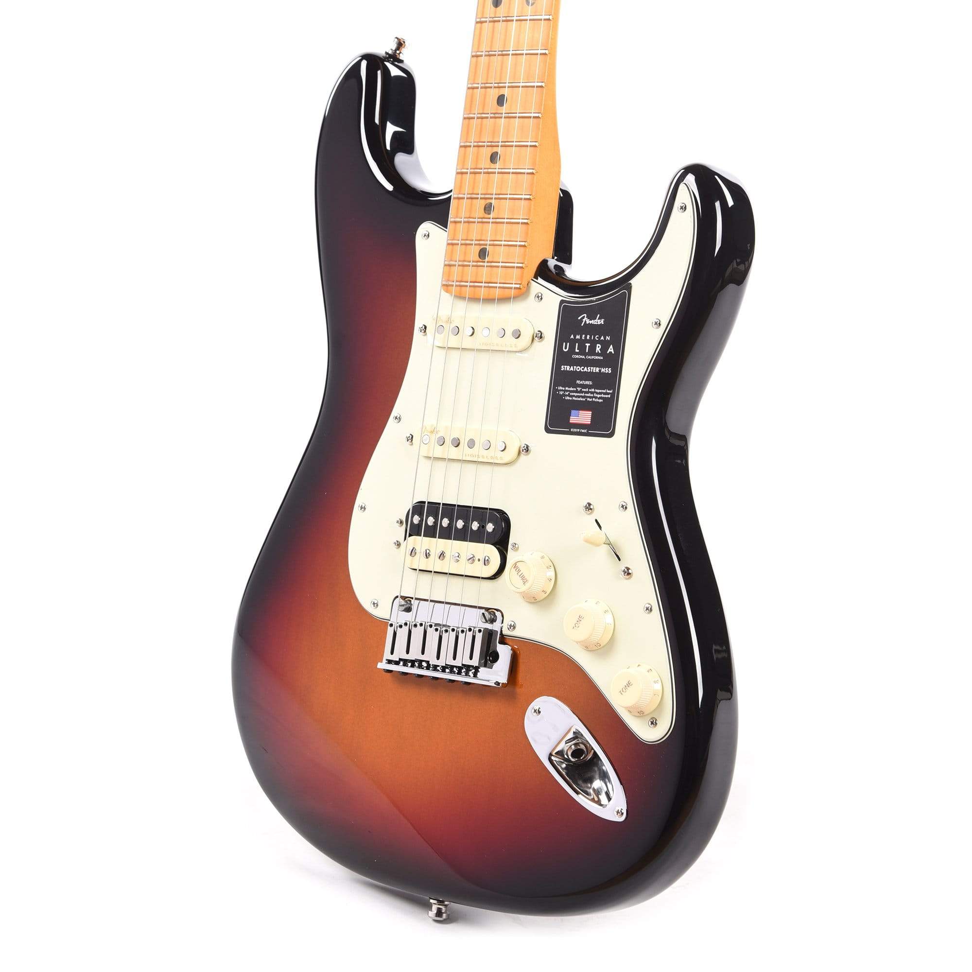 Fender American Ultra Stratocaster Ultraburst Electric Guitars / Solid Body