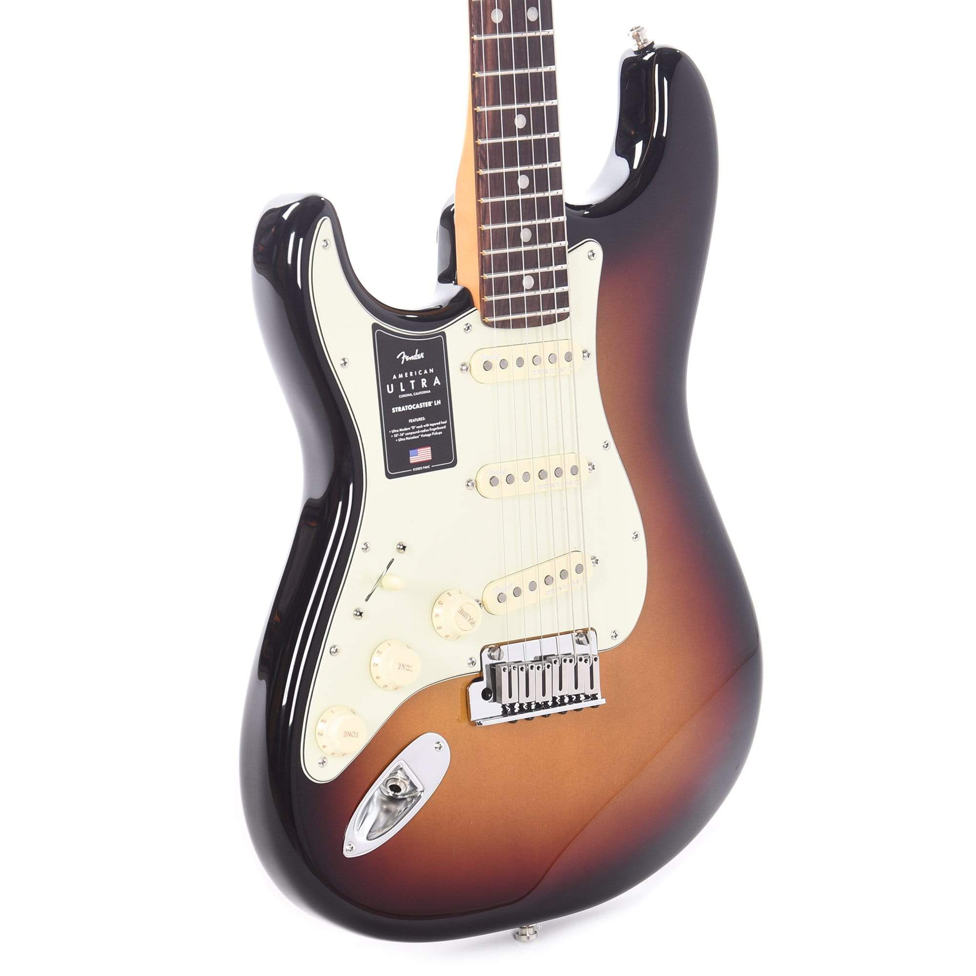 Fender American Ultra Stratocaster Ultraburst LEFTY