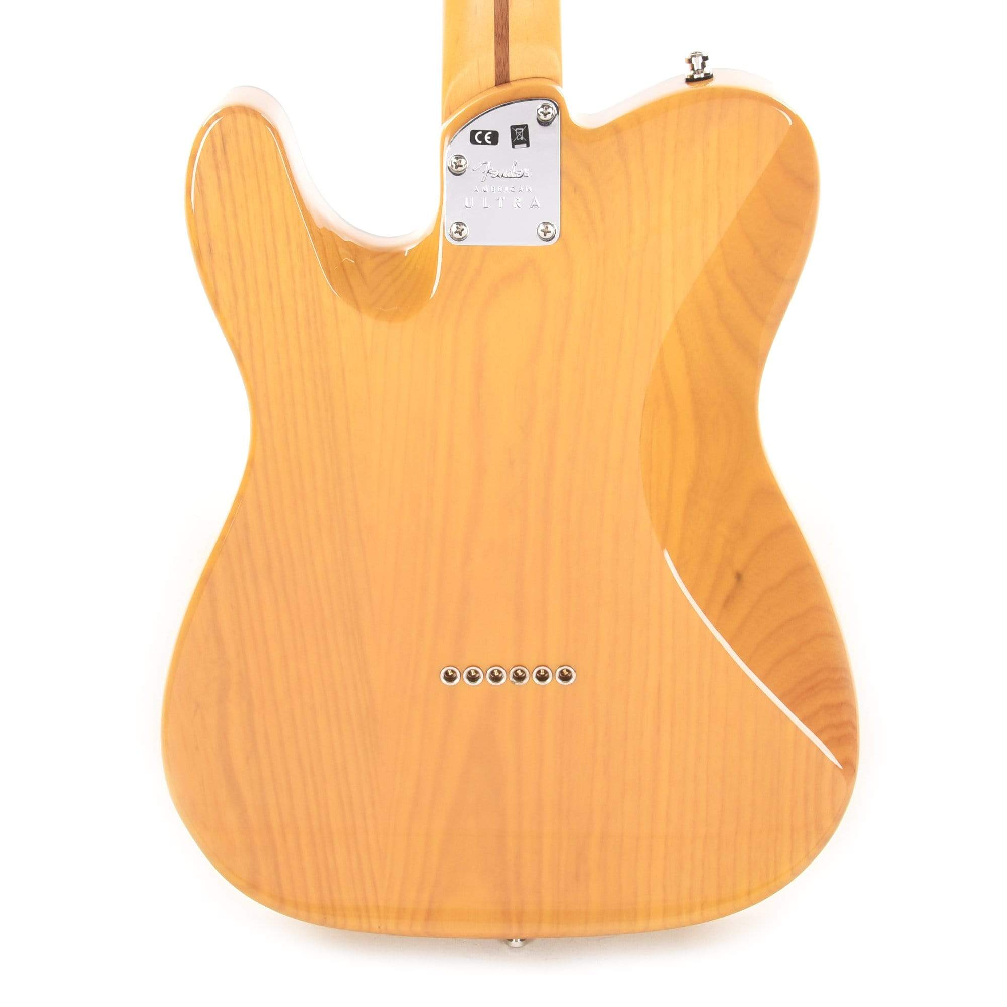 Fender American Ultra Telecaster Butterscotch Blonde Electric Guitars / Solid Body