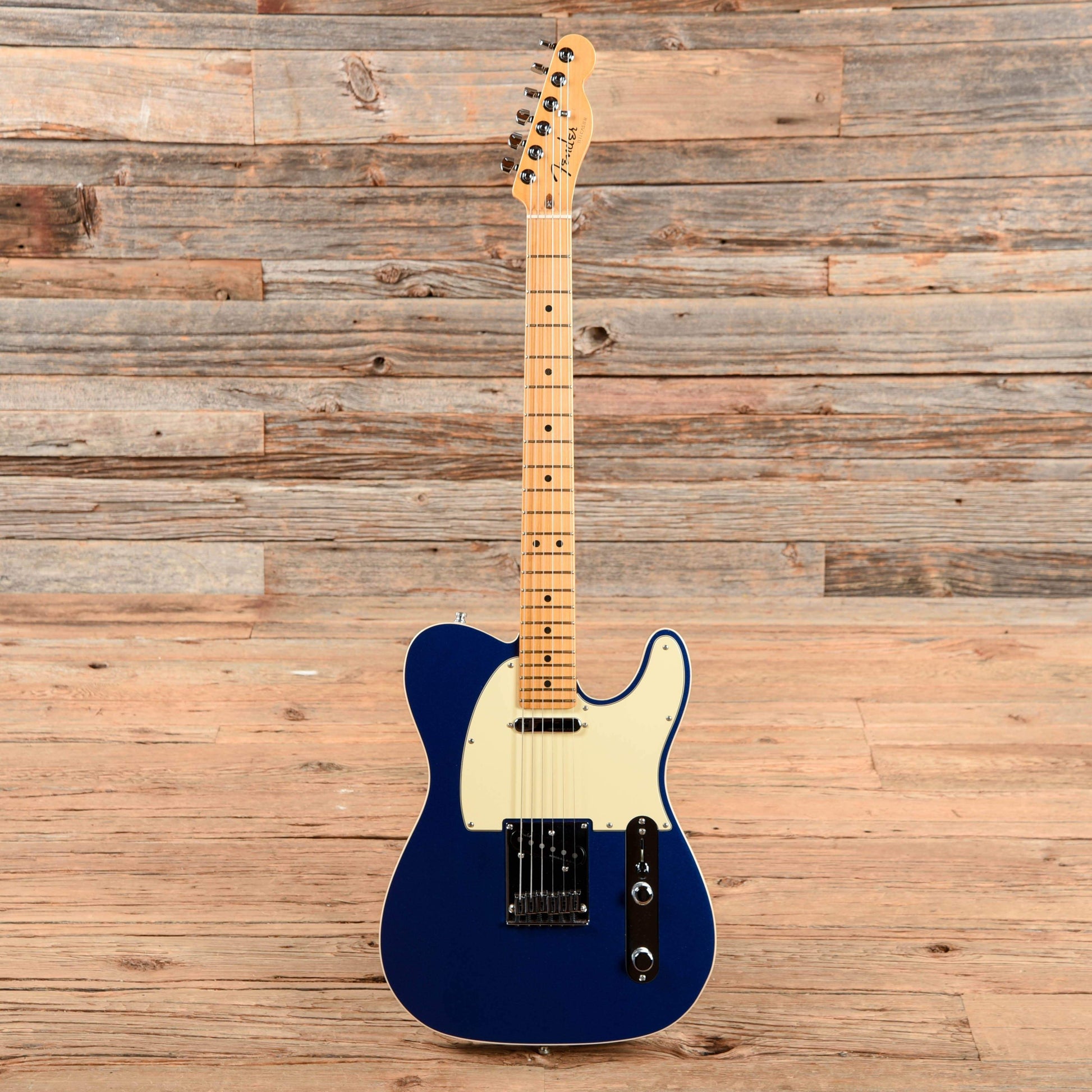 Fender American Ultra Telecaster Cobra Blue Electric Guitars / Solid Body