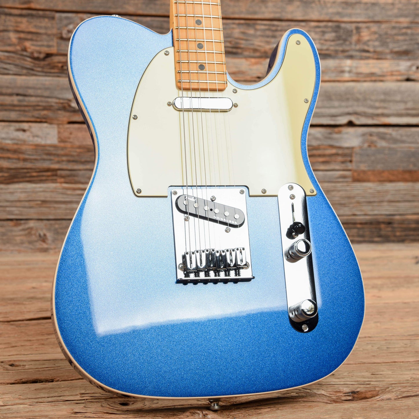 Fender American Ultra Telecaster Cobra Blue Electric Guitars / Solid Body