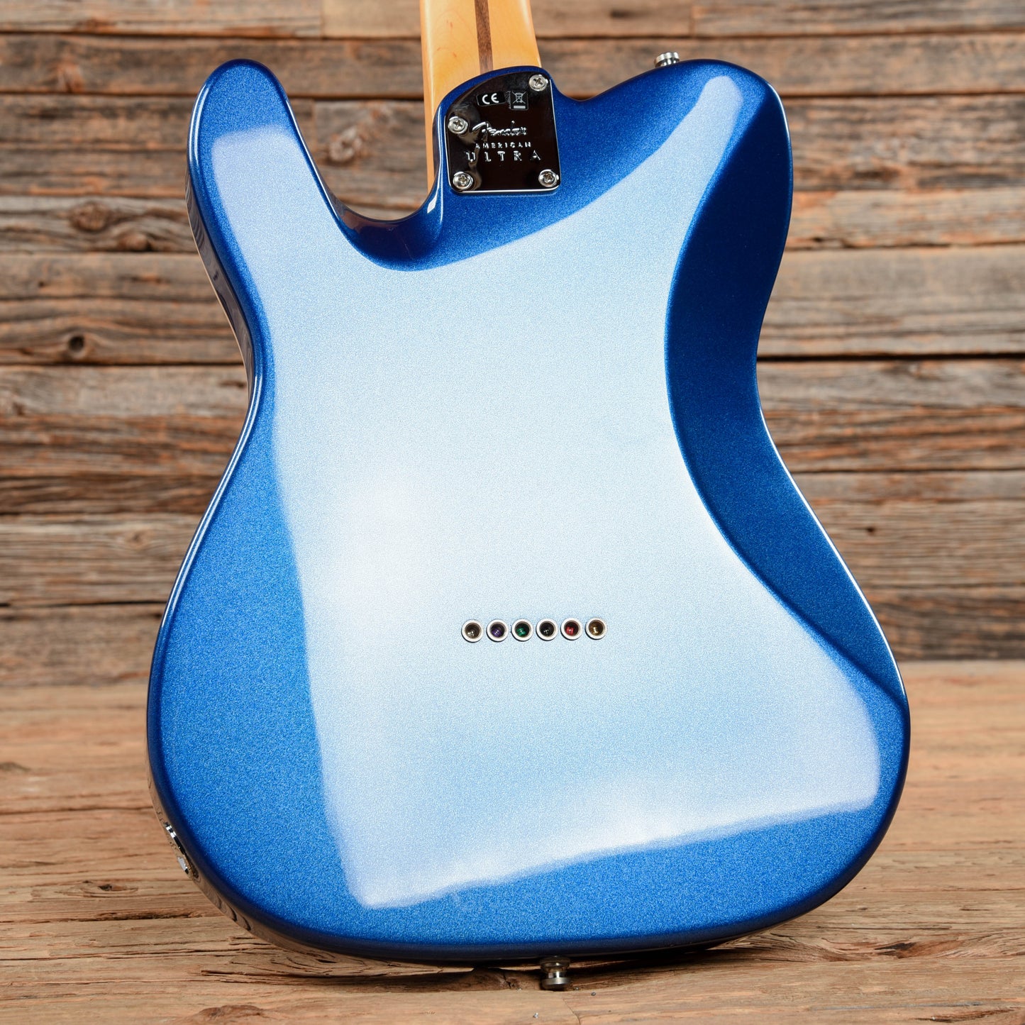 Fender American Ultra Telecaster Cobra Blue Electric Guitars / Solid Body