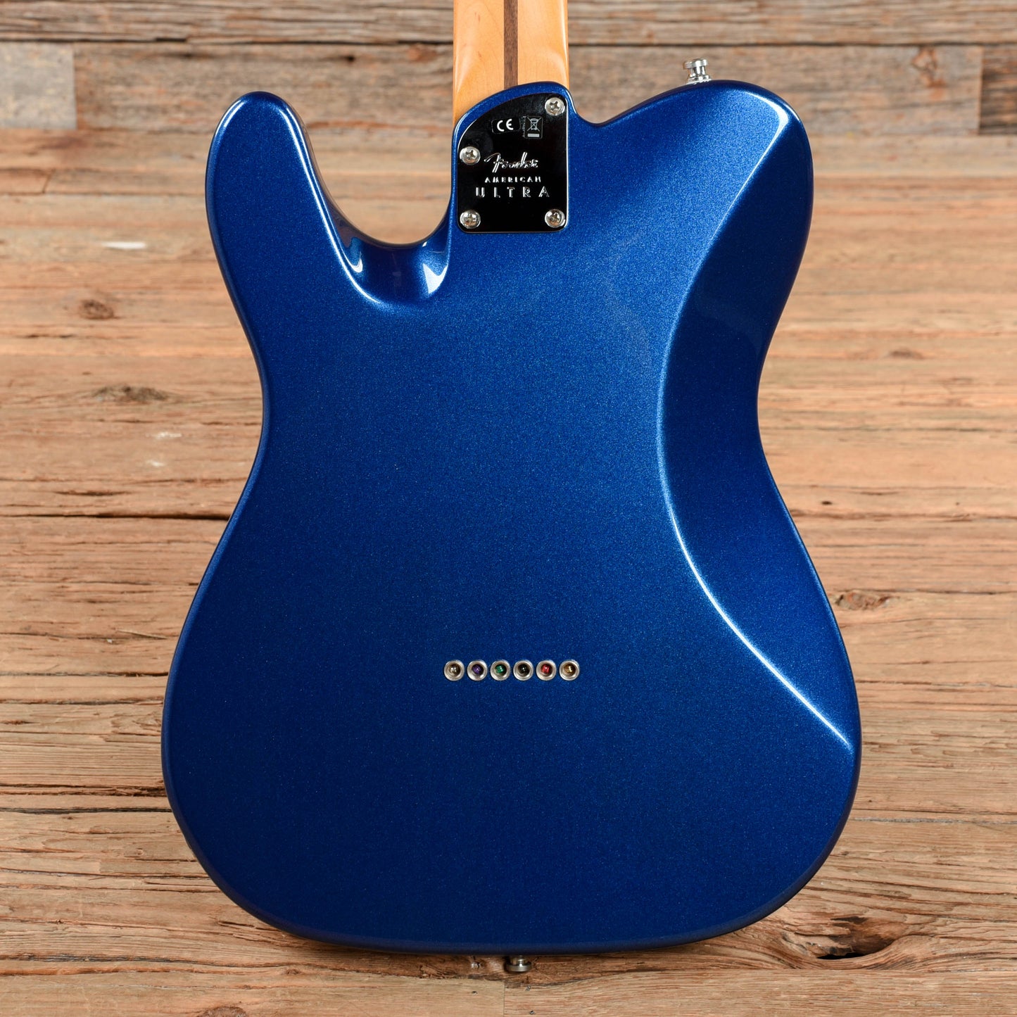 Fender American Ultra Telecaster Cobra Blue Electric Guitars / Solid Body