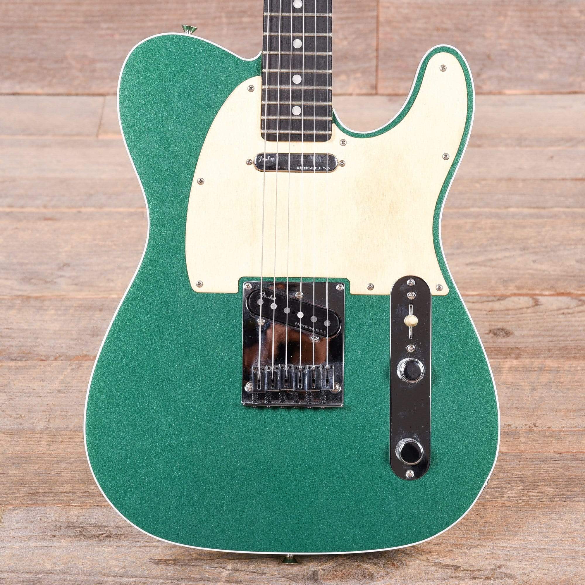 Fender American Ultra Telecaster Mystic Pine w/Ebony Fingerboard & Anodized Gold Pickguard Electric Guitars / Solid Body