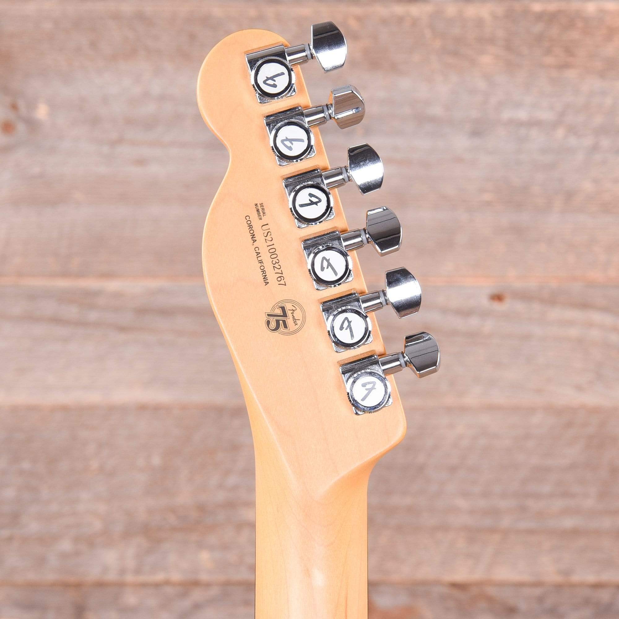 Fender American Ultra Telecaster Mystic Pine w/Ebony Fingerboard & Anodized Gold Pickguard Electric Guitars / Solid Body