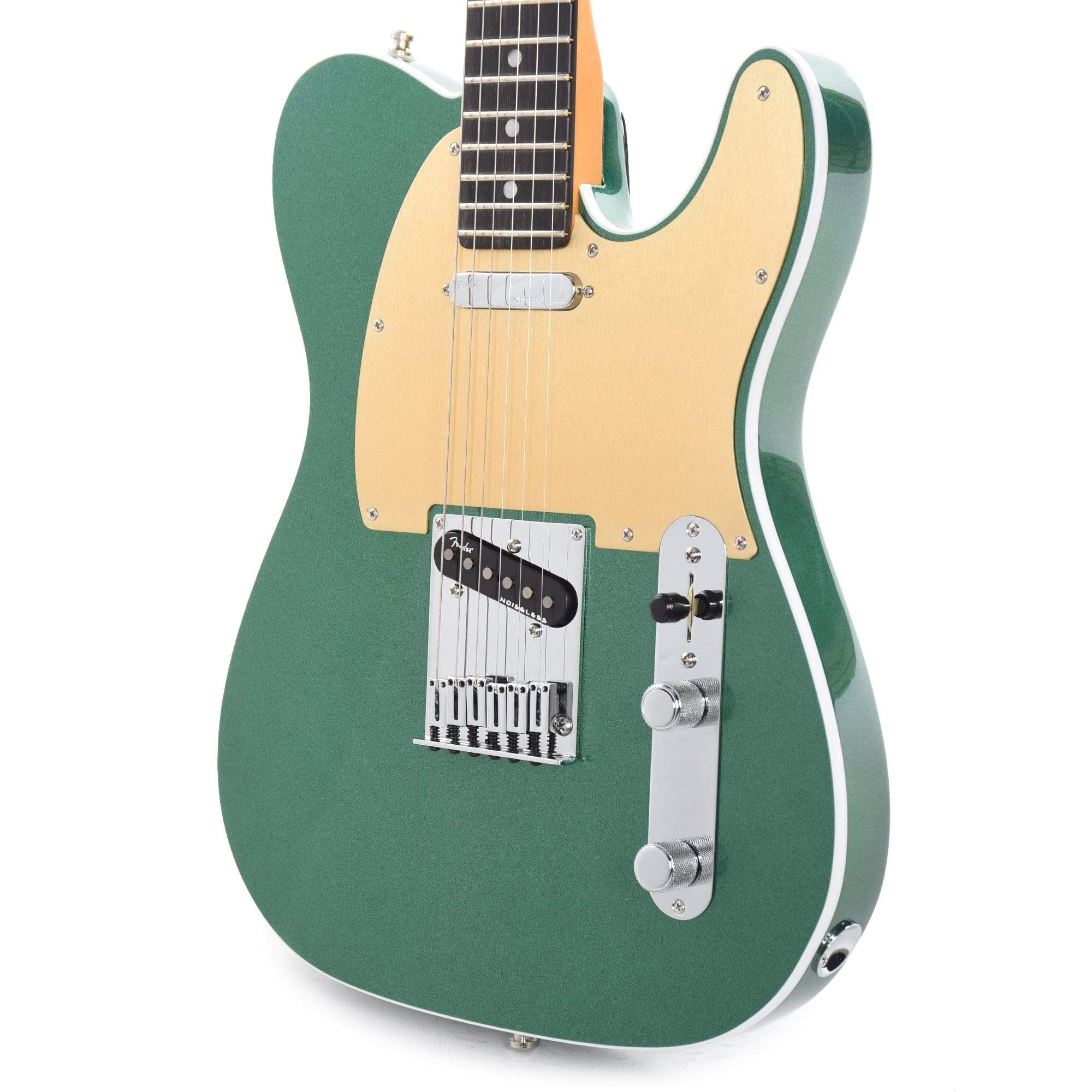 Fender American Ultra Telecaster Mystic Pine w/Ebony Fingerboard & Anodized Gold Pickguard Electric Guitars / Solid Body