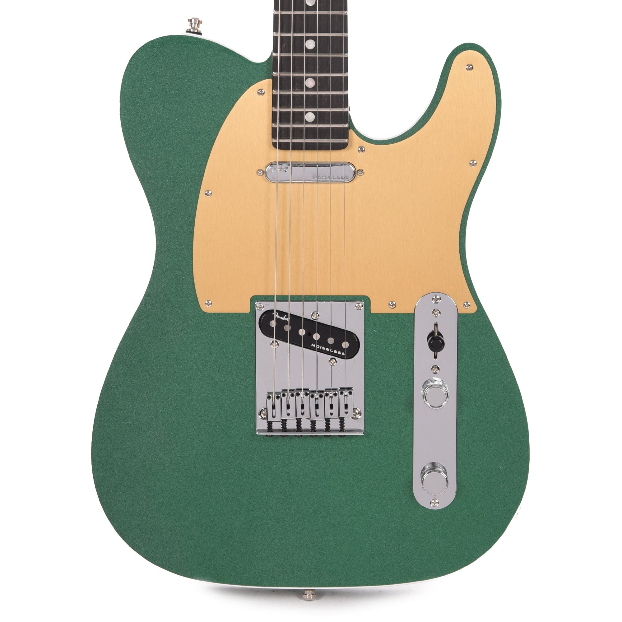 Fender American Ultra Telecaster Mystic Pine w/Ebony Fingerboard & Anodized Gold Pickguard Electric Guitars / Solid Body