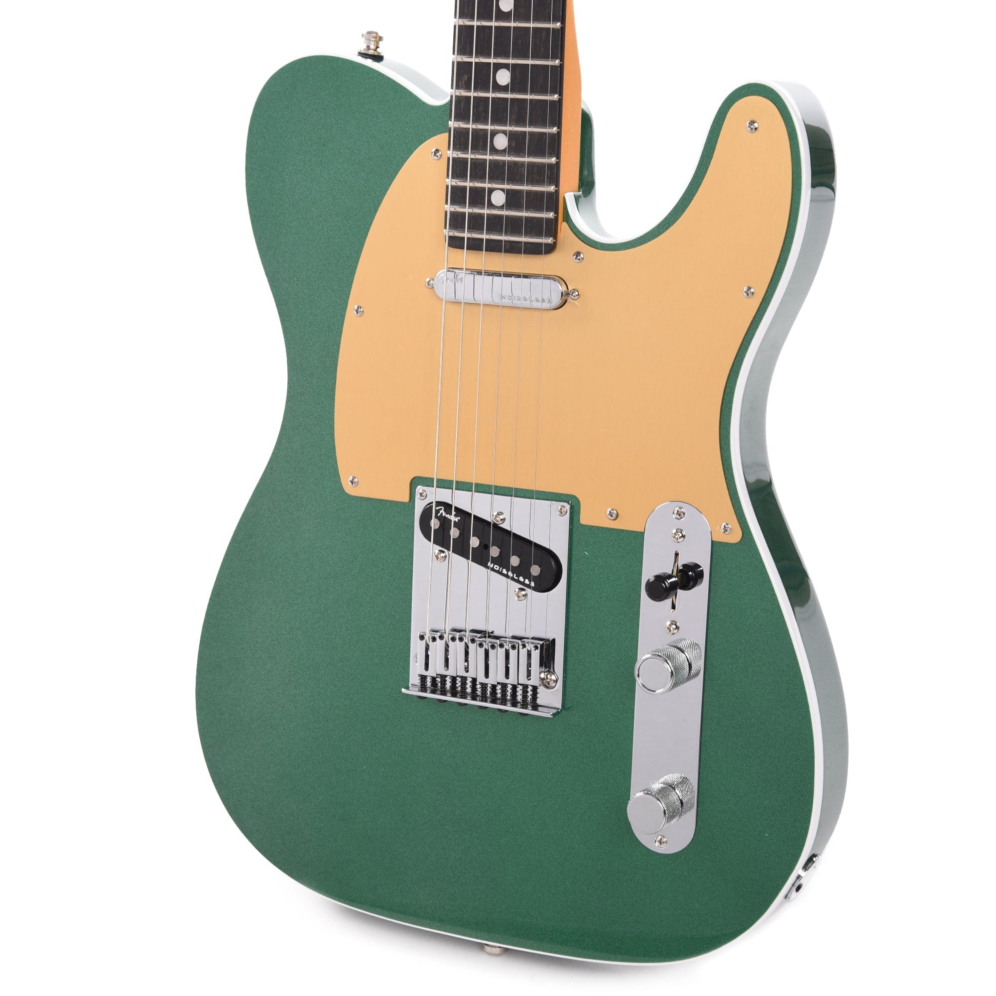 Fender American Ultra Telecaster Mystic Pine w/Ebony Fingerboard & Anodized Gold Pickguard Electric Guitars / Solid Body