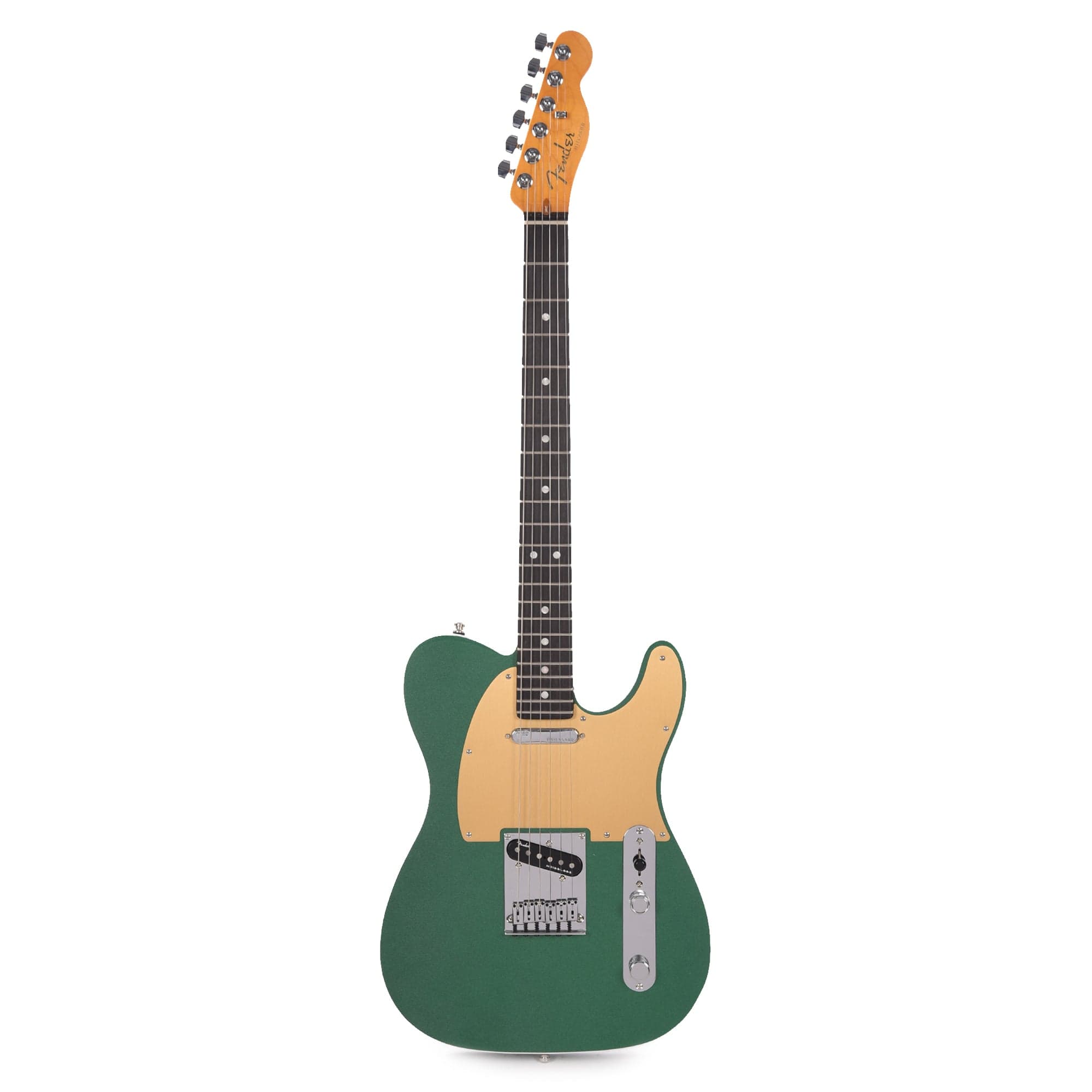 Fender American Ultra Telecaster Mystic Pine w/Ebony Fingerboard & Anodized Gold Pickguard Electric Guitars / Solid Body