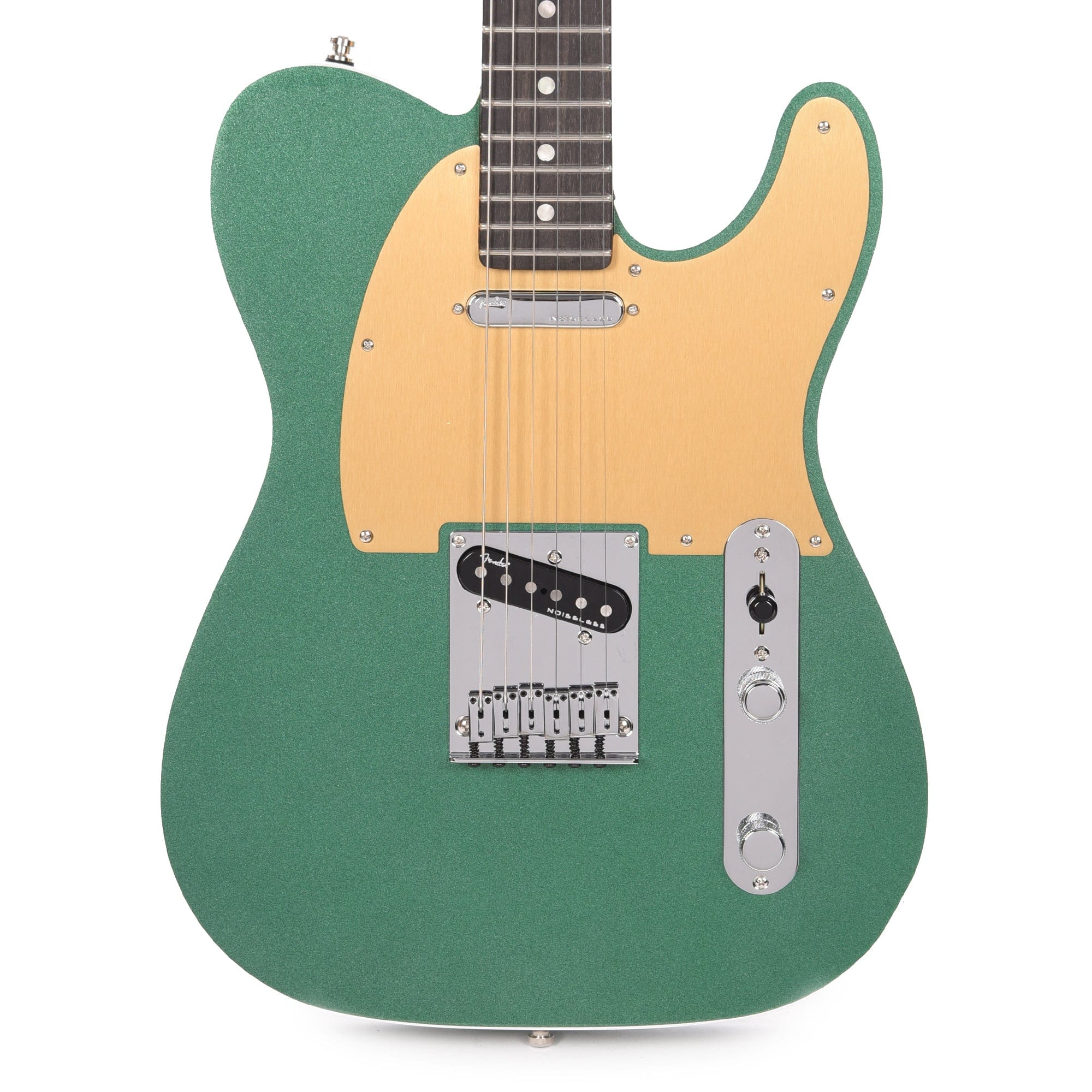 Fender American Ultra Telecaster Mystic Pine w/Ebony Fingerboard & Anodized Gold Pickguard Electric Guitars / Solid Body