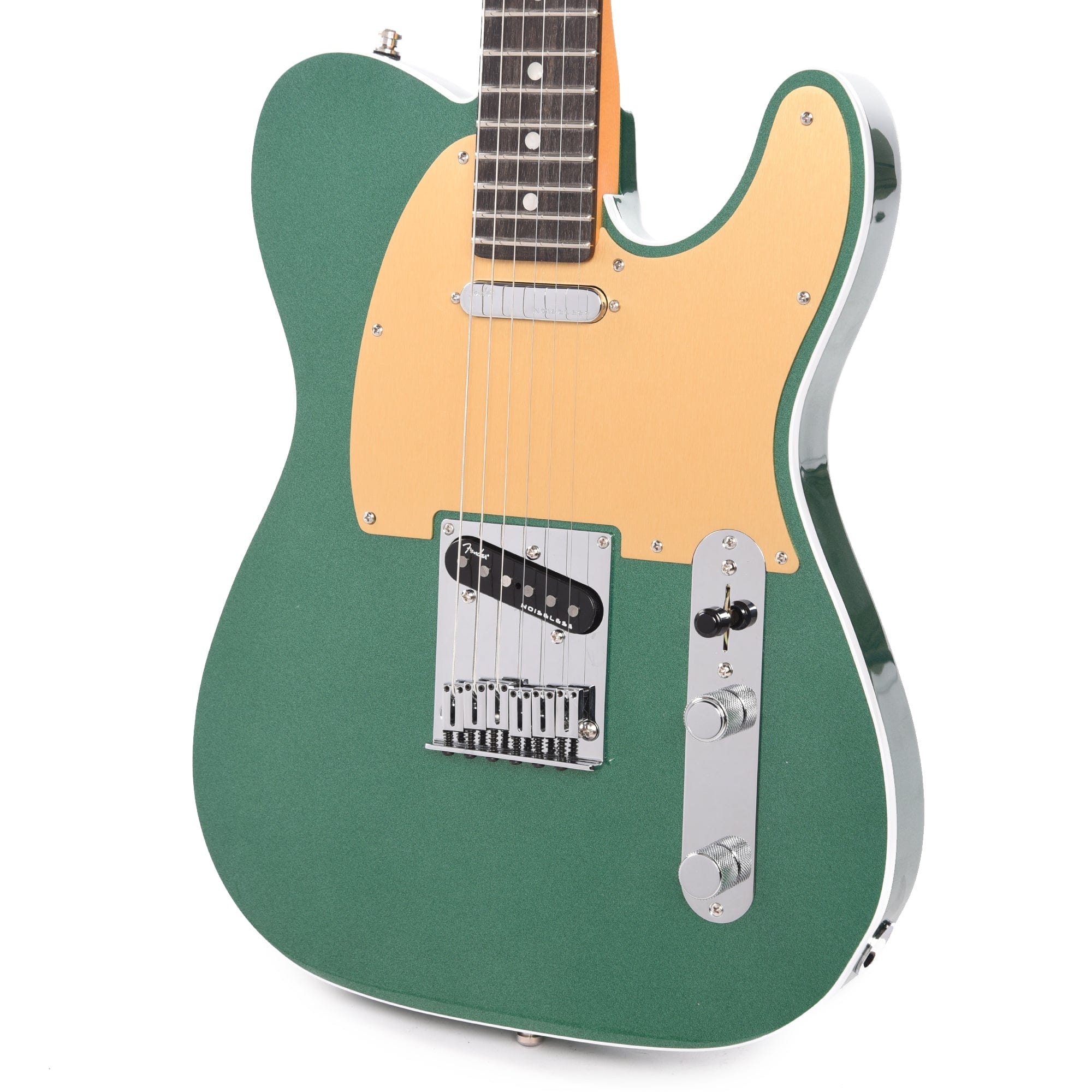 Fender American Ultra Telecaster Mystic Pine w/Ebony Fingerboard & Anodized Gold Pickguard Electric Guitars / Solid Body