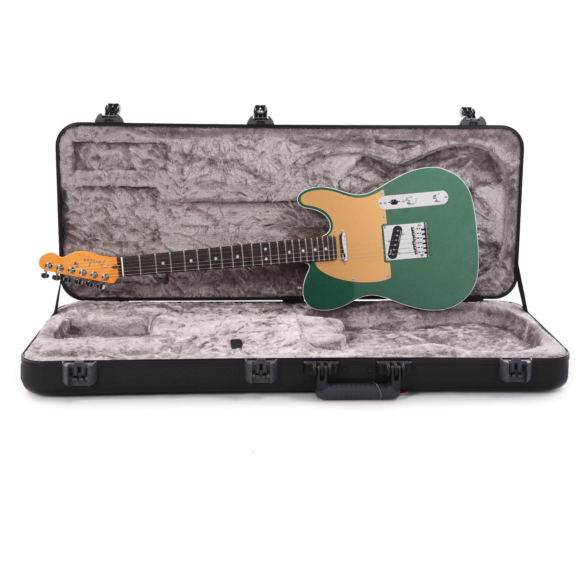 Fender American Ultra Telecaster Mystic Pine w/Ebony Fingerboard & Anodized Gold Pickguard Electric Guitars / Solid Body