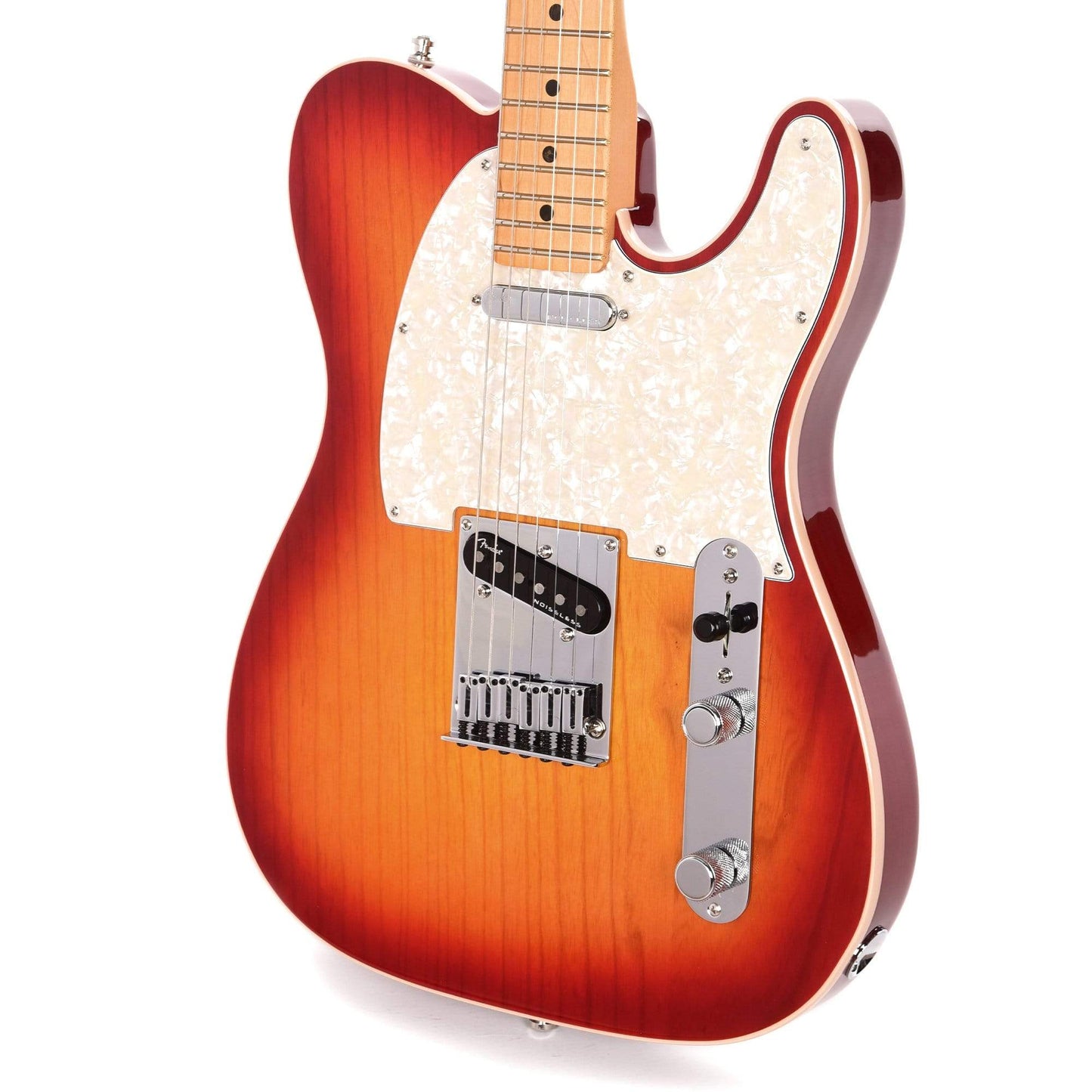 Fender American Ultra Telecaster Plasma Red Burst Electric Guitars / Solid Body