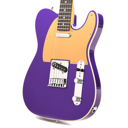 Fender American Ultra Telecaster Plum Metallic & Anodized Gold Pickguard Electric Guitars / Solid Body