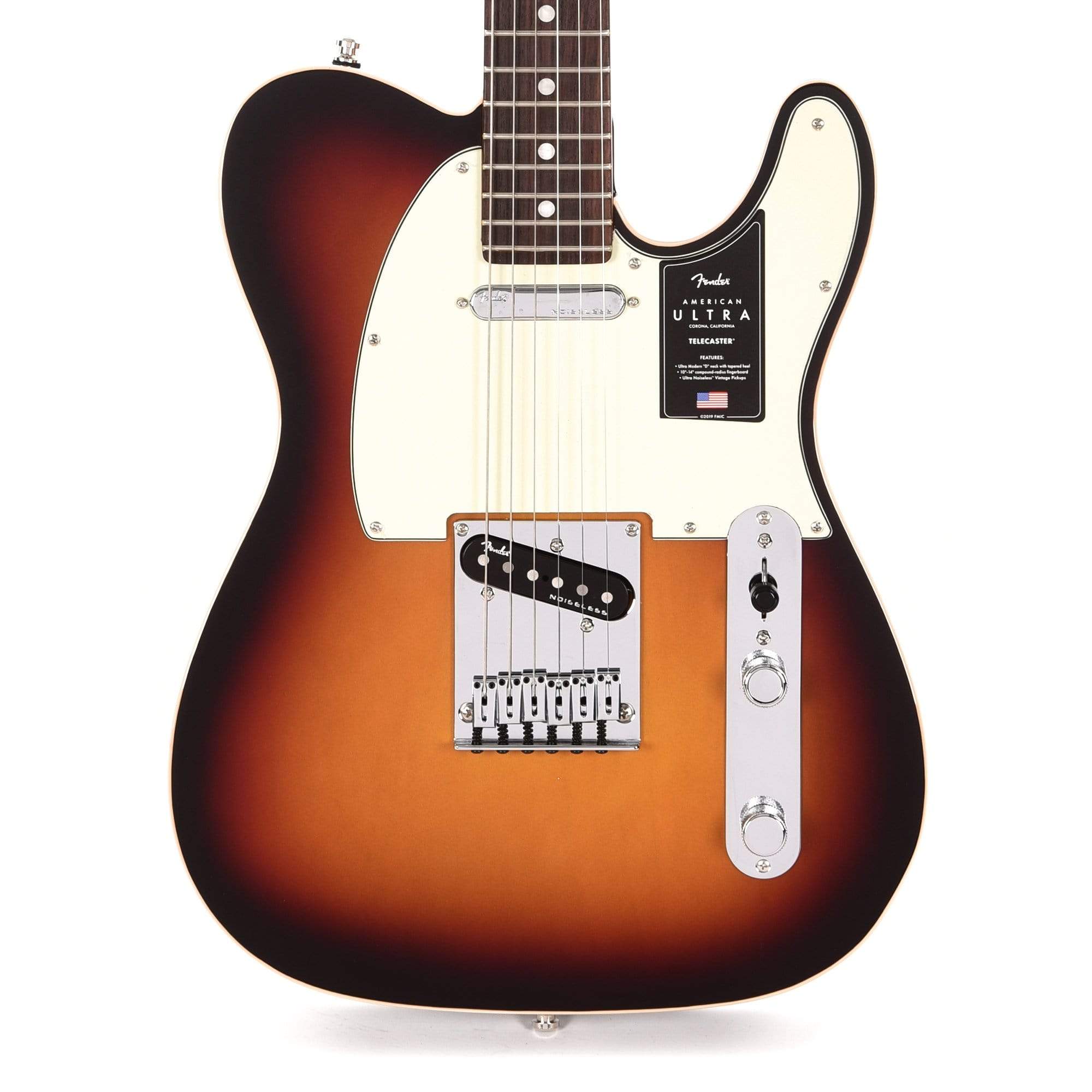 Fender American Ultra Telecaster Ultraburst Electric Guitars / Solid Body