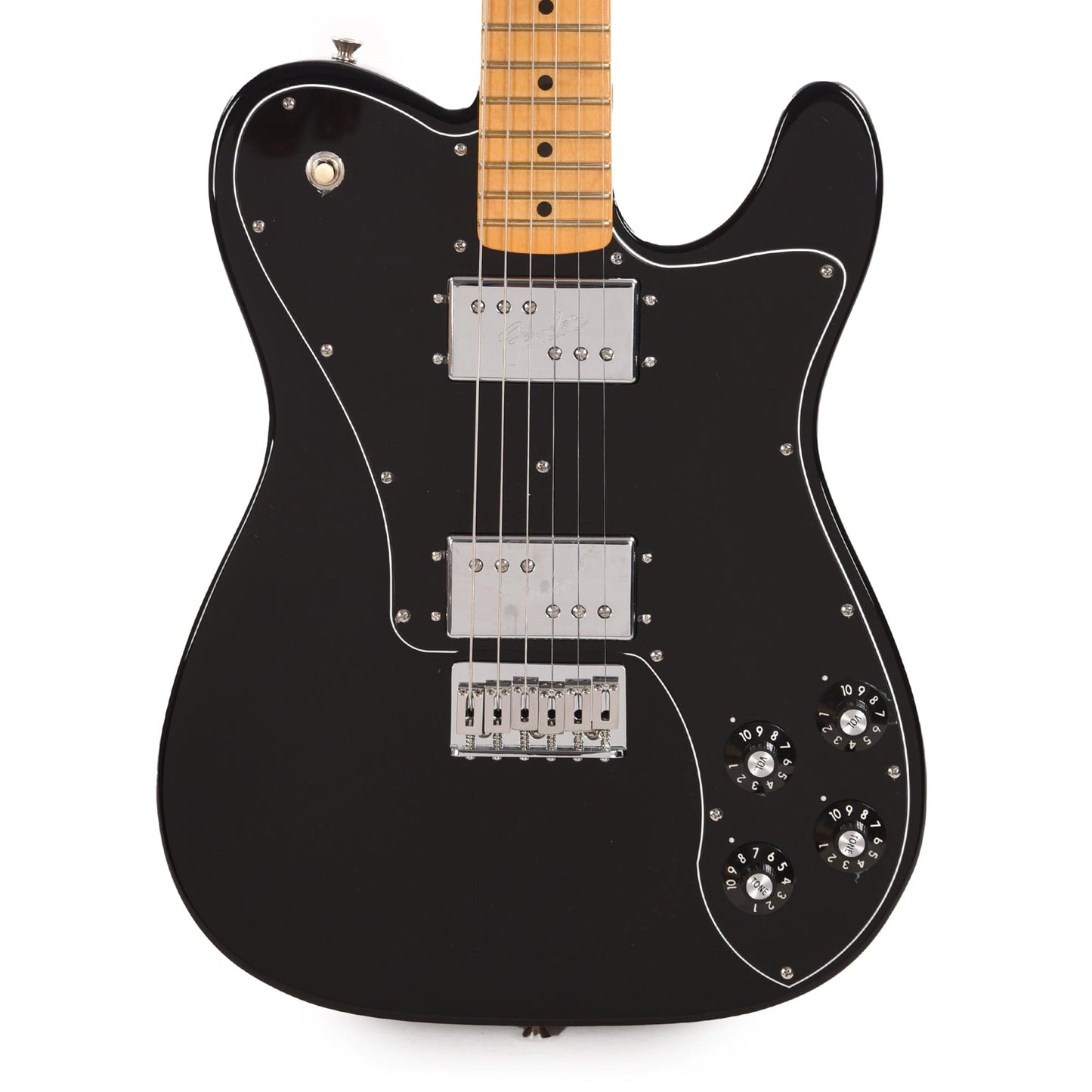 Fender American Vintage II 1975 Telecaster Deluxe Black Electric Guitars / Solid Body