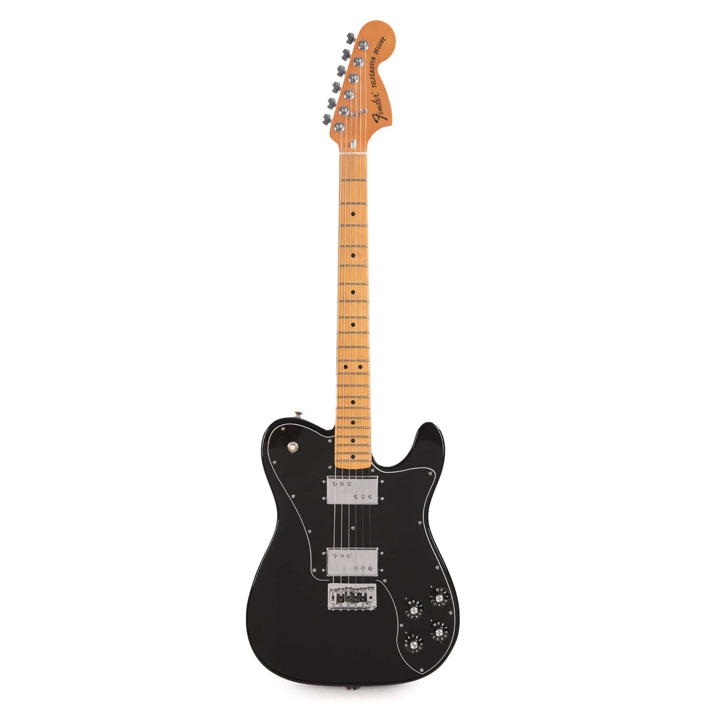 Fender American Vintage II 1975 Telecaster Deluxe Black Electric Guitars / Solid Body