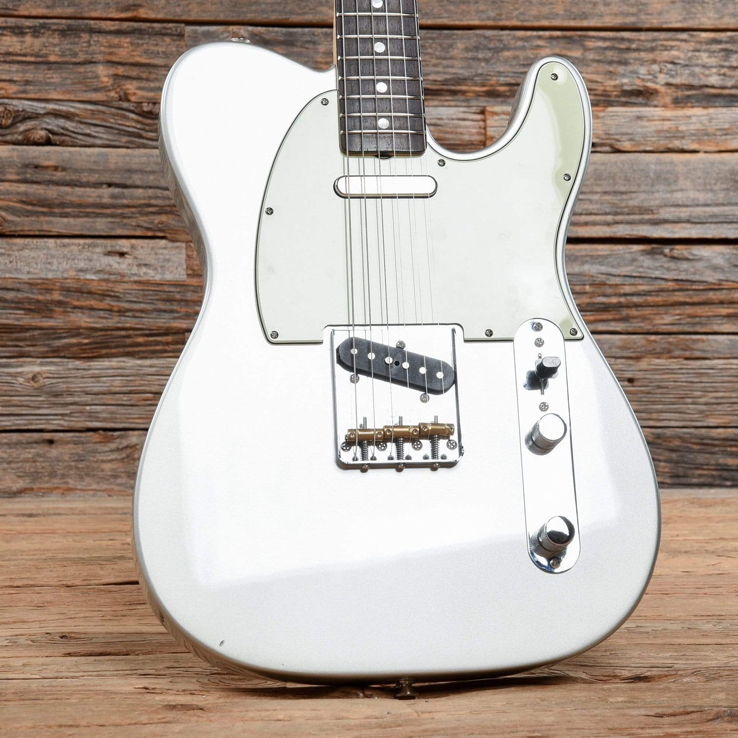 Fender American Vintage Thin Skin '64 Telecaster Inca Silver 2018 Electric Guitars / Solid Body