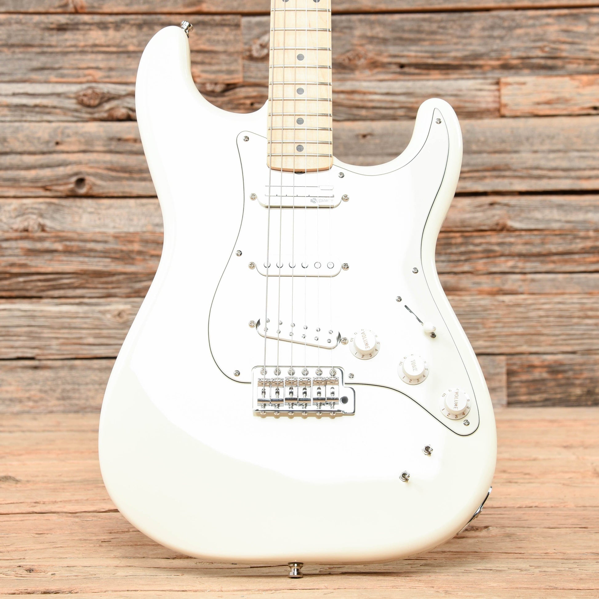 Fender Artist EOB Ed O'Brien Signature Sustainer Stratocaster Olympic White 2017 Electric Guitars / Solid Body