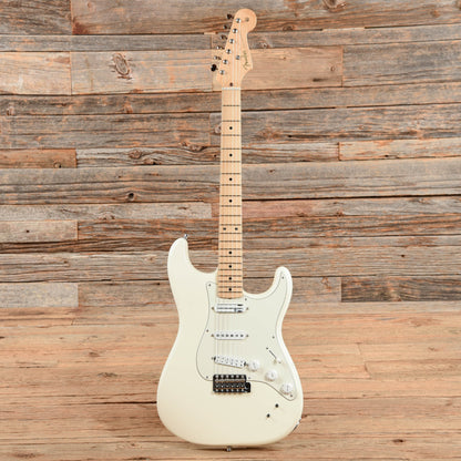 Fender Artist EOB Ed O'Brien Signature Sustainer Stratocaster Olympic White 2017 Electric Guitars / Solid Body