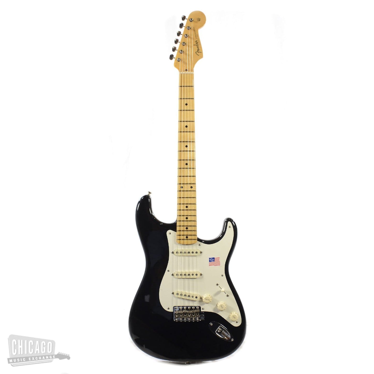 Fender Artist Eric Johnson Stratocaster Black Electric Guitars / Solid Body