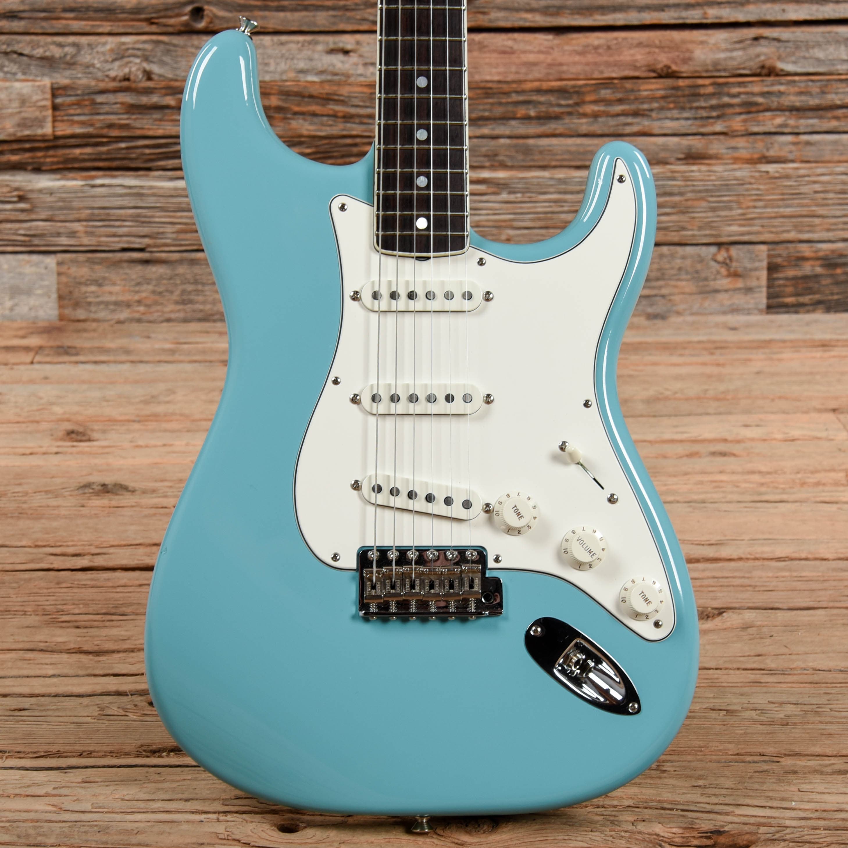 Fender Artist Eric Johnson Stratocaster Tropical Turquoise 2016