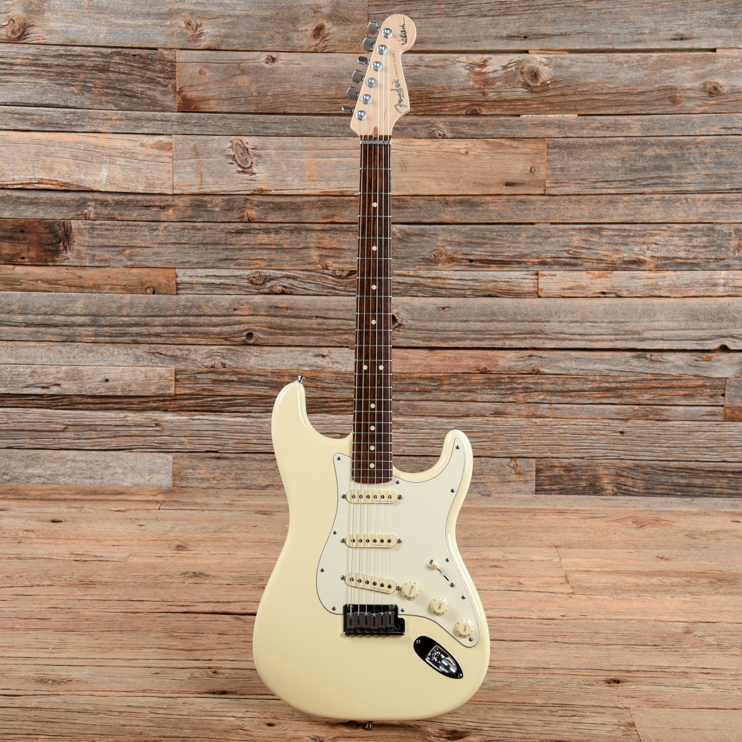 Fender Artist Jeff Beck Stratocaster Olympic White 2011 Electric Guitars / Solid Body