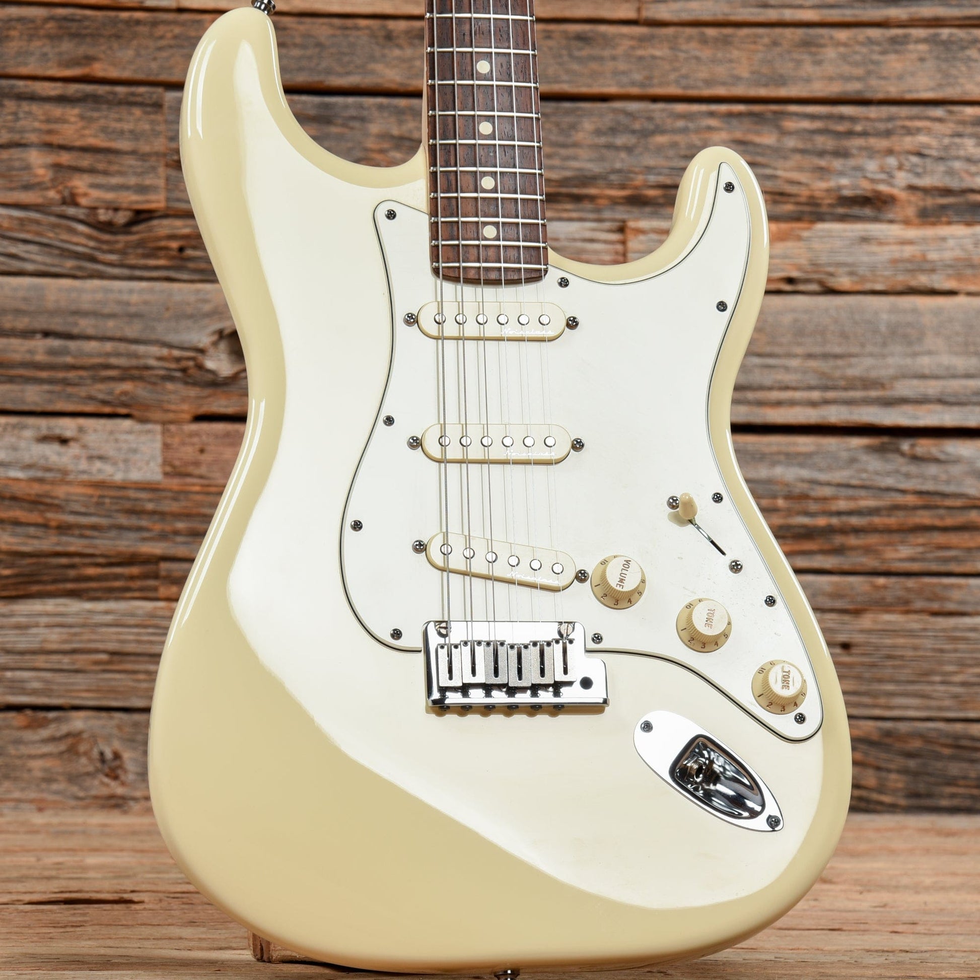 Fender Artist Jeff Beck Stratocaster Olympic White 2011 Electric Guitars / Solid Body