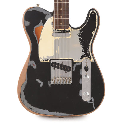 Fender Artist Joe Strummer Telecaster Road Worn Black Electric Guitars / Solid Body