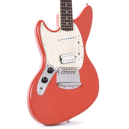 Fender Artist Kurt Cobain Jag-Stang LEFTY Fiesta Red Electric Guitars / Solid Body