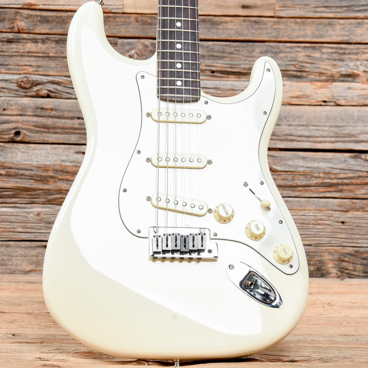 Fender Artist Series Jeff Beck Stratocaster Olympic White 2019 Electric Guitars / Solid Body