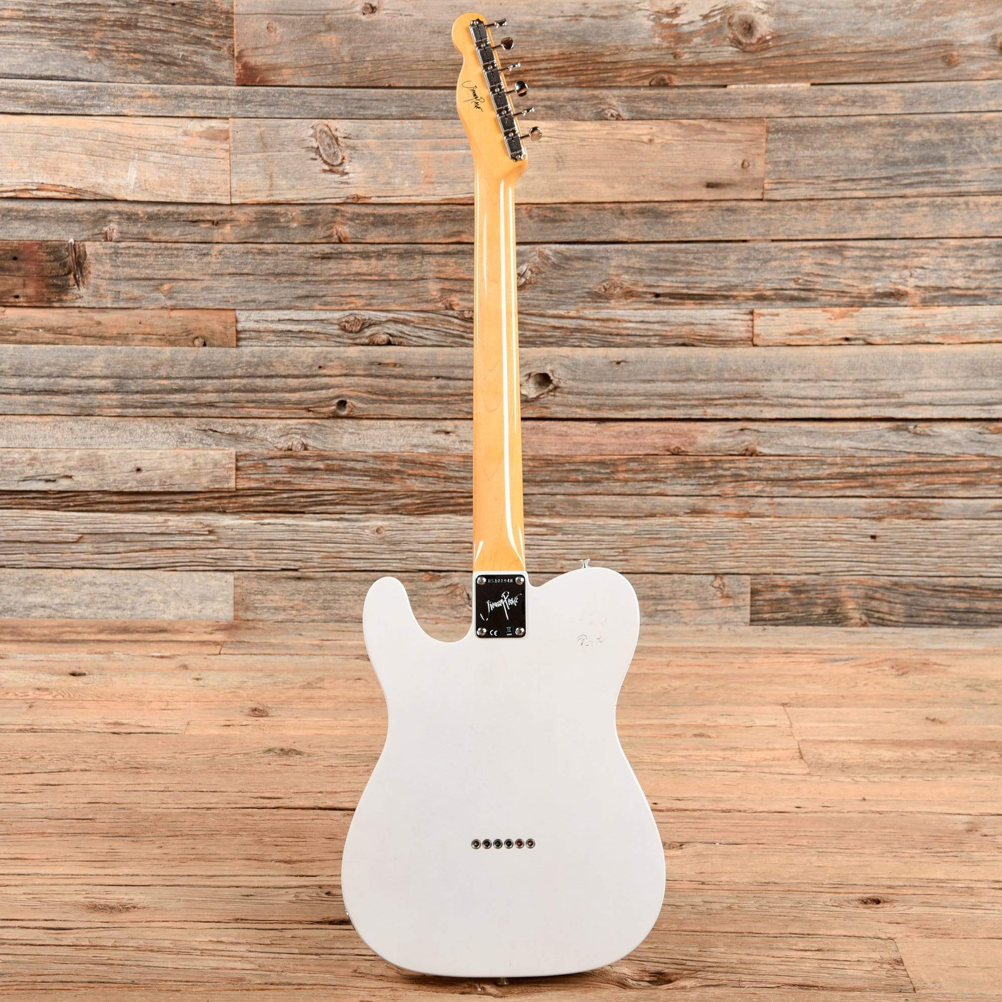 Fender Artist Series Jimmy Page Mirror Telecaster White Blonde 2019 Electric Guitars / Solid Body