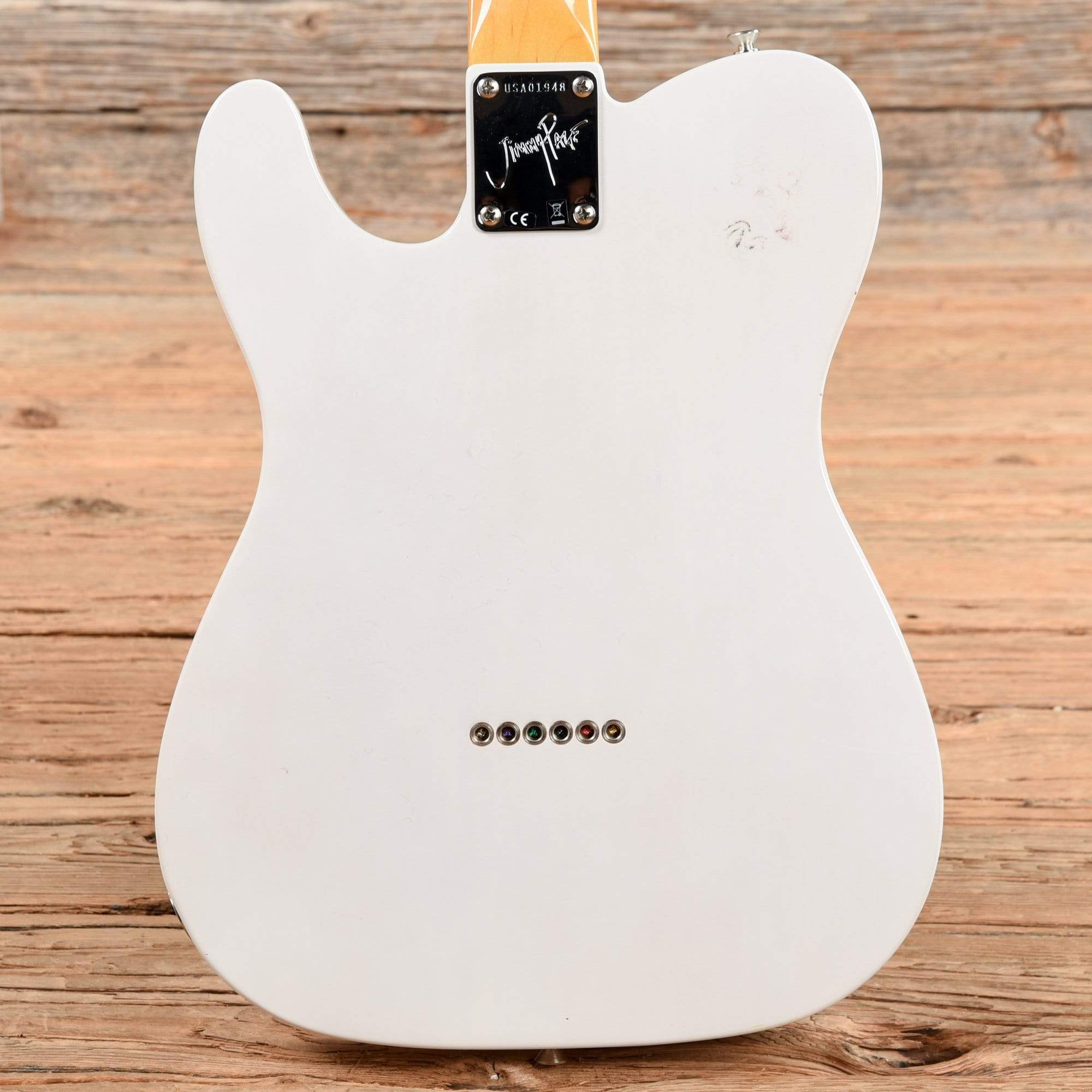 Fender Artist Series Jimmy Page Mirror Telecaster White Blonde 2019 Electric Guitars / Solid Body