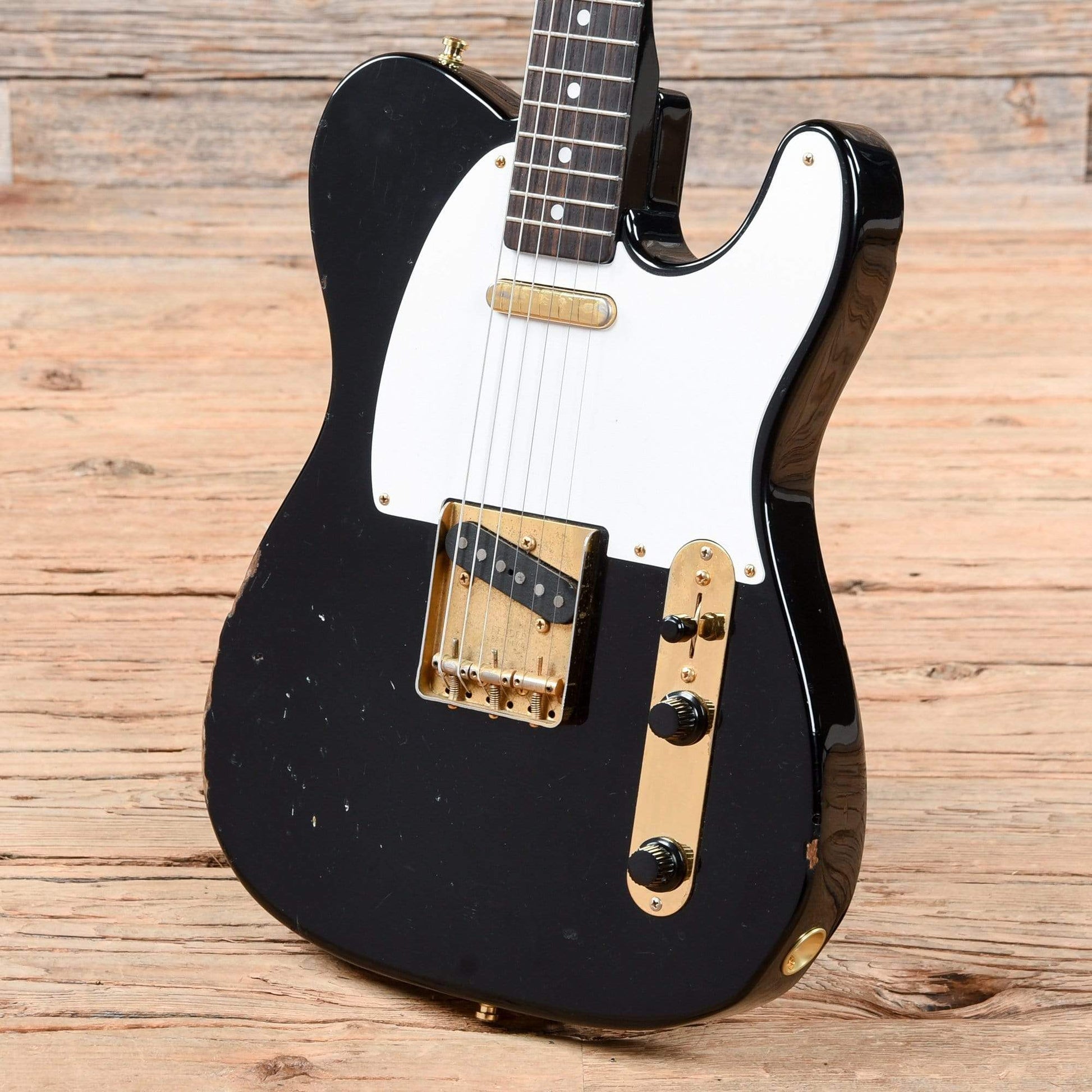 Fender Black & Gold Telecaster Black & Gold 1989 Electric Guitars / Solid Body