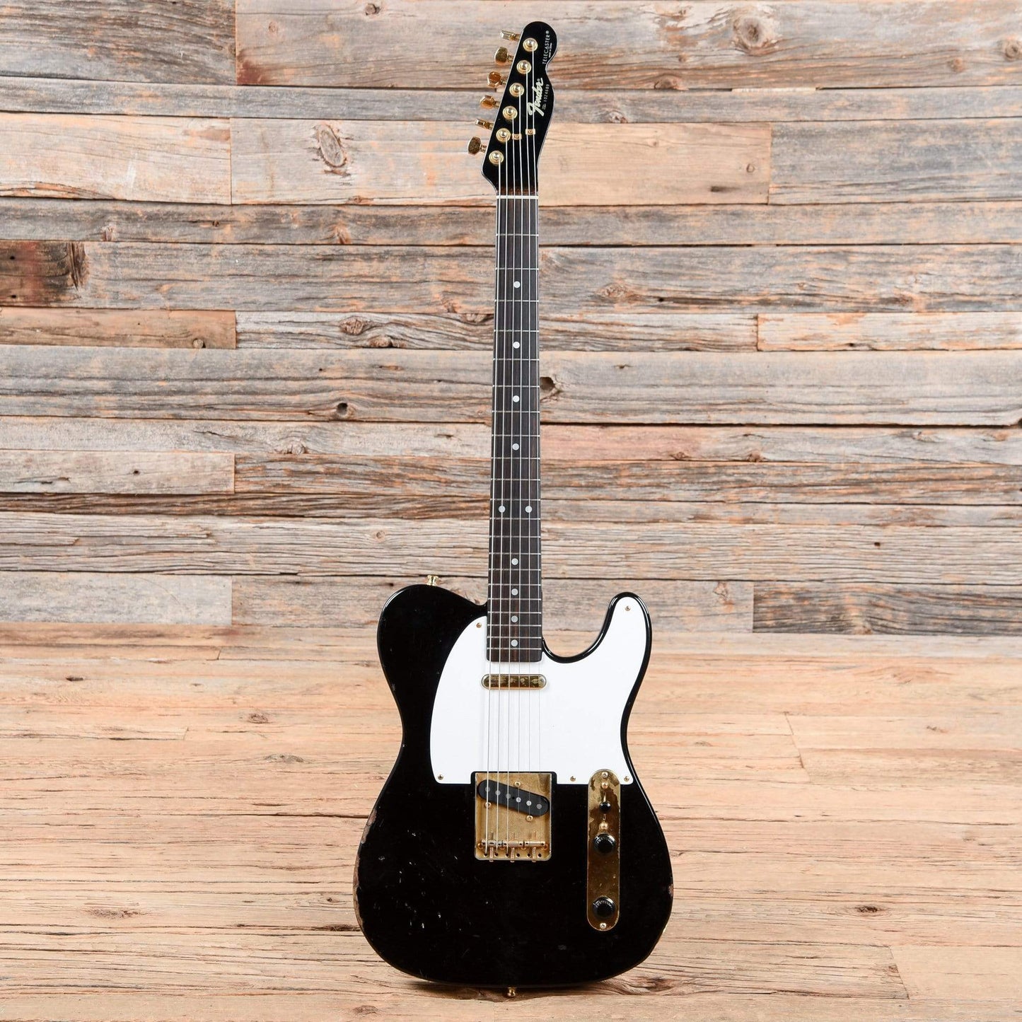 Fender Black & Gold Telecaster Black & Gold 1989 Electric Guitars / Solid Body