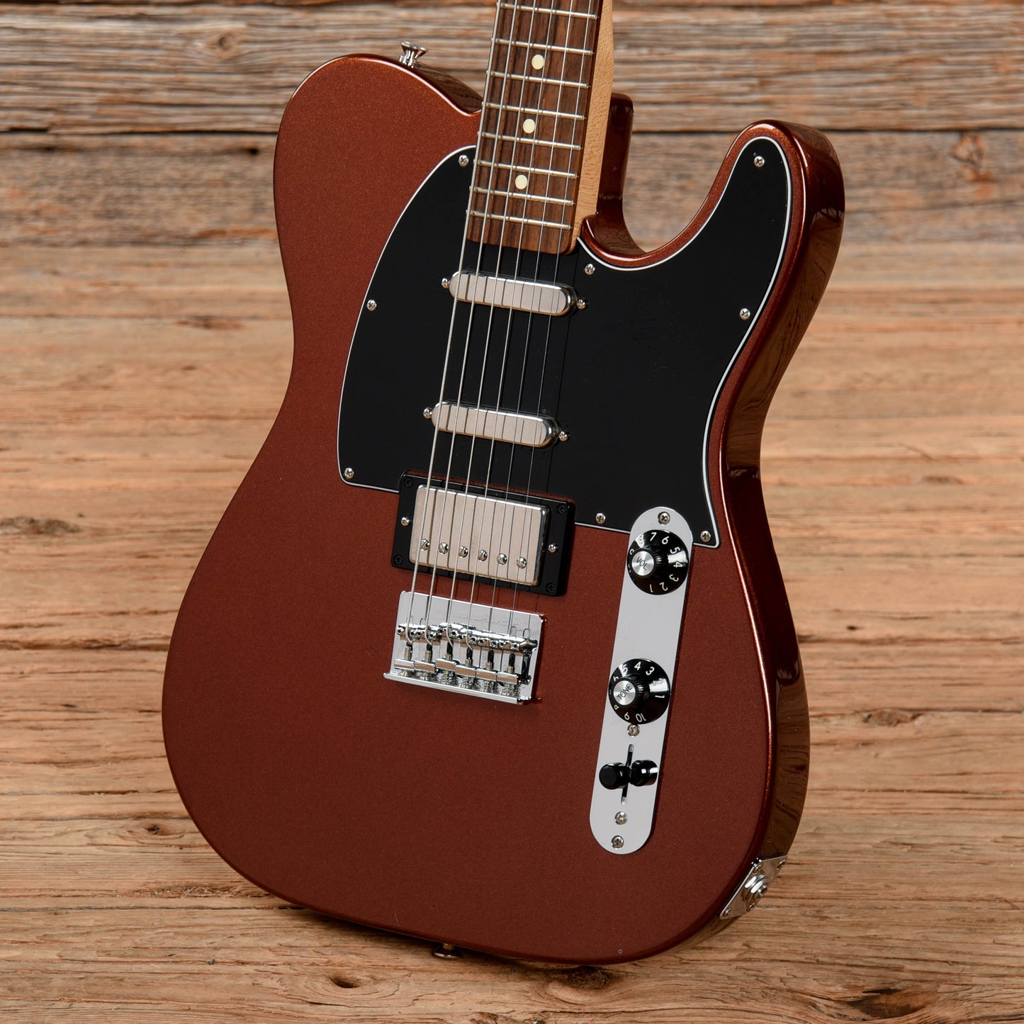 Fender Blacktop Telecaster Baritone Classic Copper 2012 Electric Guitars / Solid Body