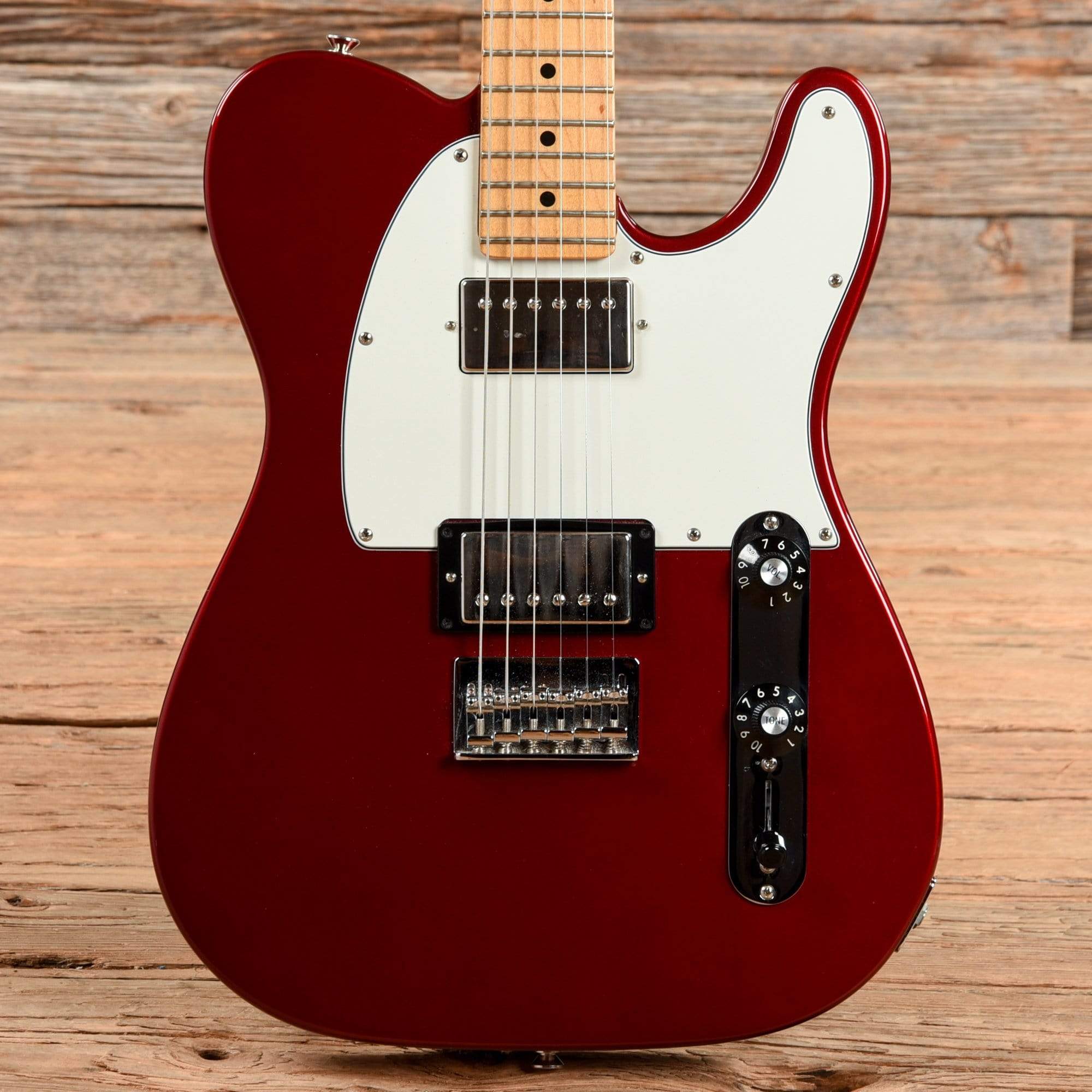 Fender Blacktop Telecaster HH Candy Apple Red 2011 – Chicago Music Exchange