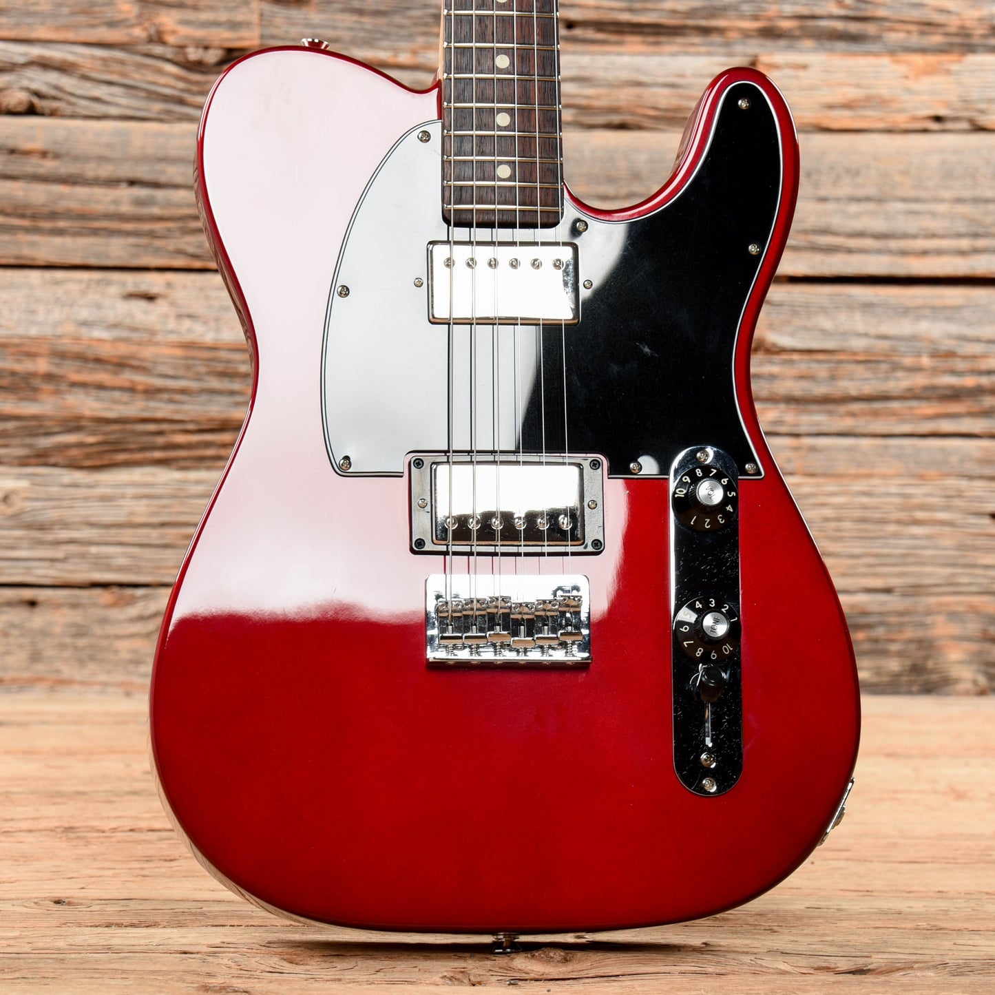 Fender Blacktop Telecaster HH Candy Apple Red 2013 Electric Guitars / Solid Body