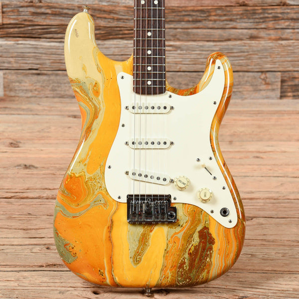 Fender Bowling Ball Stratocaster Gold 1983 – Chicago Music Exchange