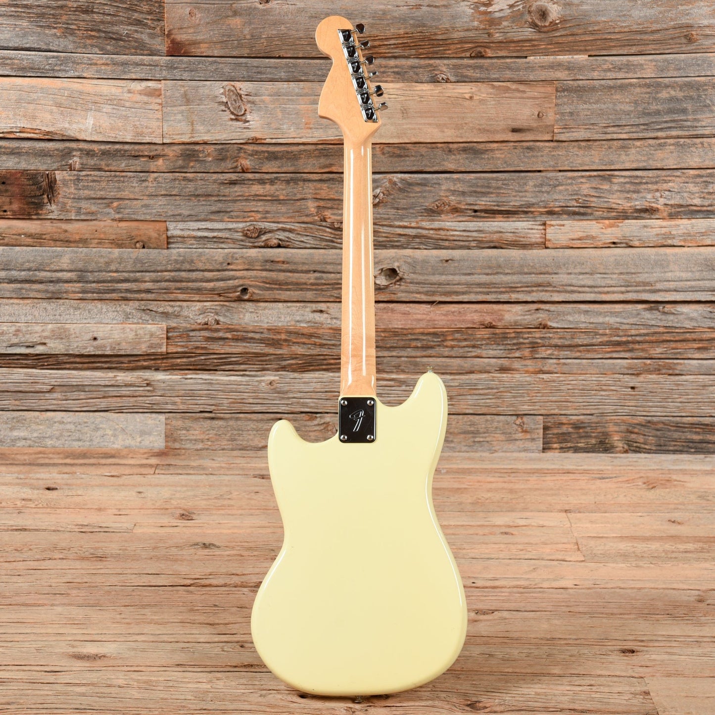 Fender Bronco White 1977 Electric Guitars / Solid Body