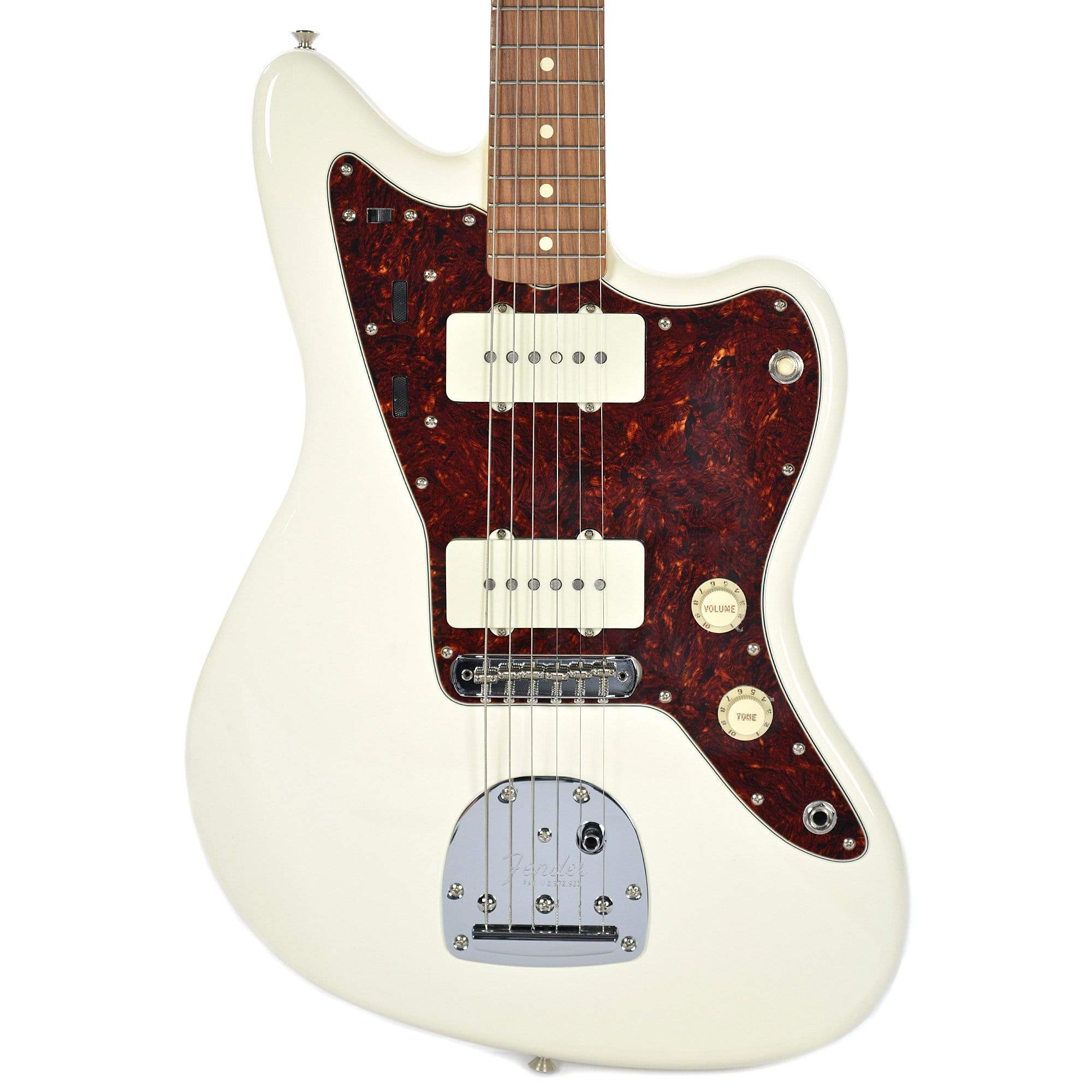Fender Classic '60s Jazzmaster Lacquer PF Olympic White w/Painted 