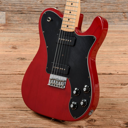 Fender Classic Player Telecaster Deluxe Black Dove Crimson Red Transparent 2010 Electric Guitars / Solid Body