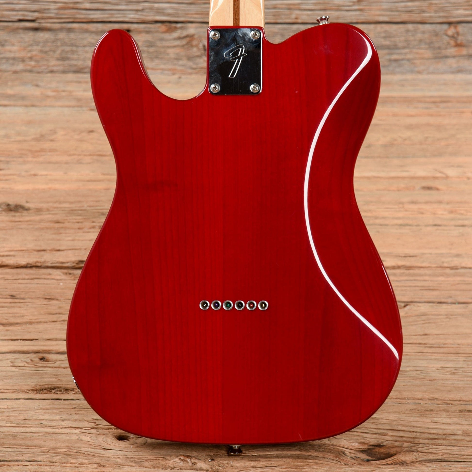 Fender Classic Player Telecaster Deluxe Black Dove Crimson Red Transparent 2010 Electric Guitars / Solid Body