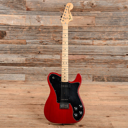 Fender Classic Player Telecaster Deluxe Black Dove Crimson Red Transparent 2010 Electric Guitars / Solid Body