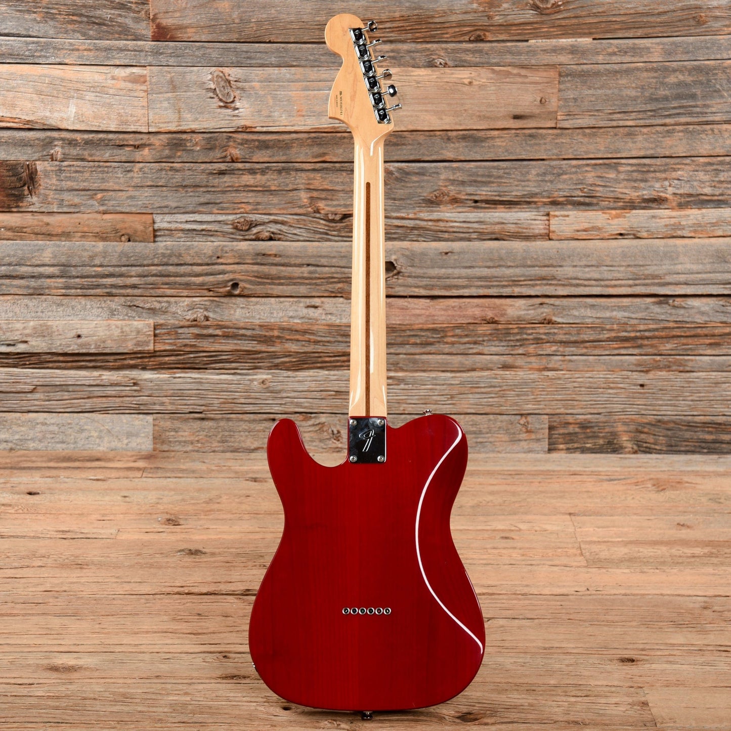 Fender Classic Player Telecaster Deluxe Black Dove Crimson Red Transparent 2010 Electric Guitars / Solid Body