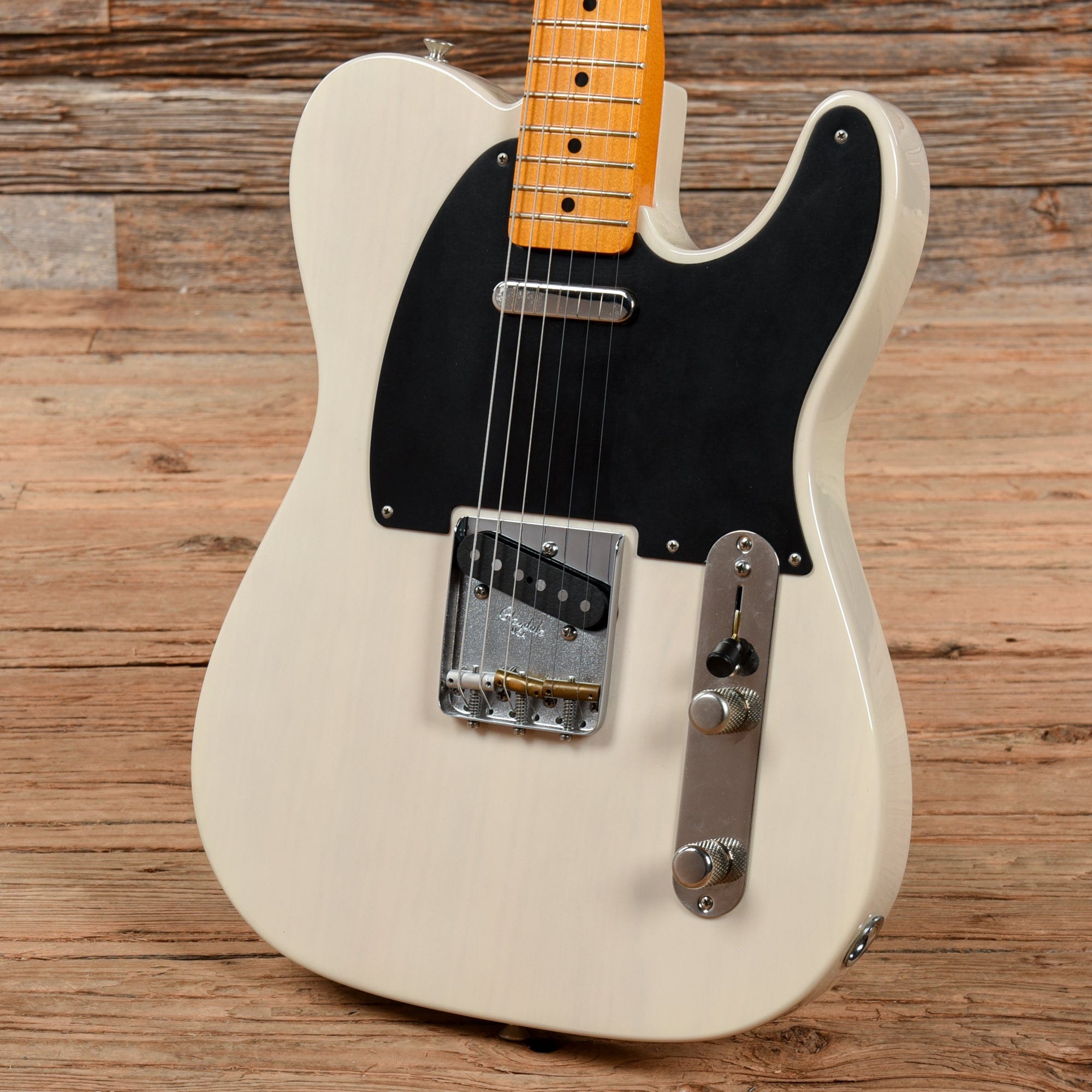 Fender Classic Series '50s Telecaster Lacquer White Blonde 2018 – Chicago  Music Exchange