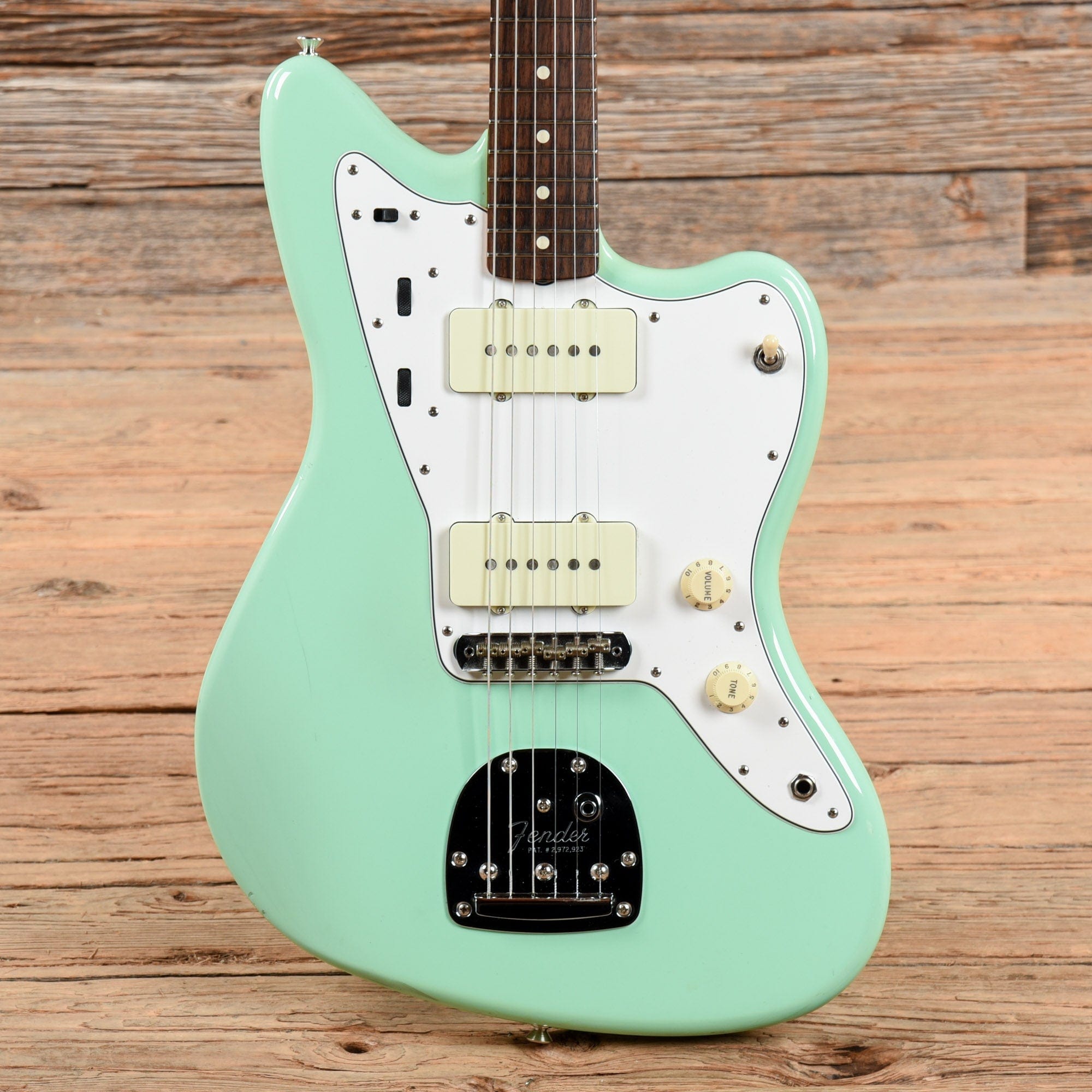 Fender Classic Series 60s Jazzmaster Lacquer Surf Green 2017 – Chicago  Music Exchange