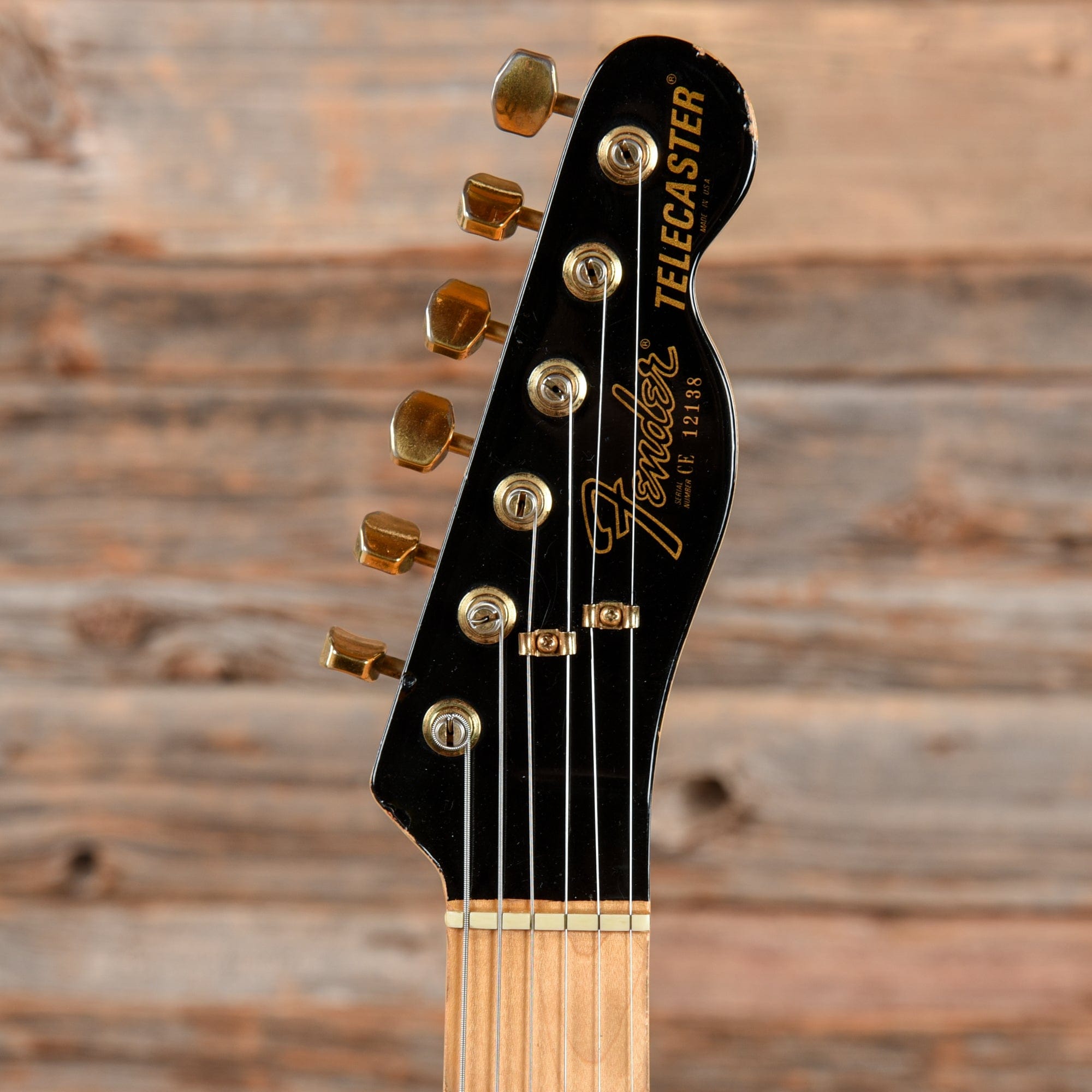 Fender Collector's Edition Black and Gold Telecaster 1981 – Chicago Music  Exchange