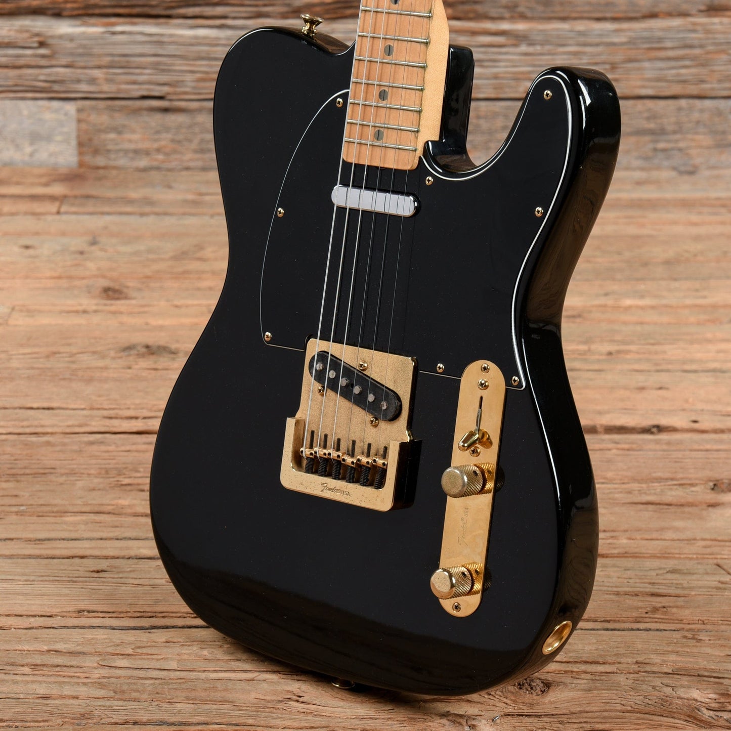 Fender Collector's Edition Black and Gold Telecaster  1981 Electric Guitars / Solid Body