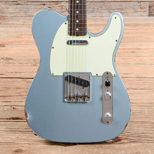 Fender CS 1963 Telecaster Relic Ice Blue Metallic 2015 Electric Guitars / Solid Body